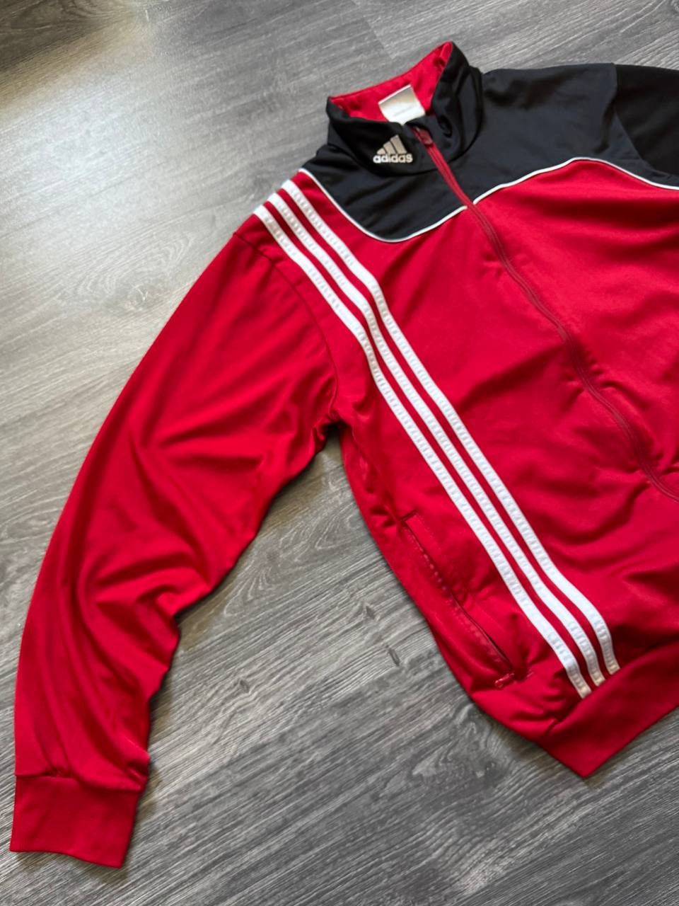 Adidas Vintage adidas track jacket nice design Size US M / EU 48-50 / 2 - 3 Thumbnail