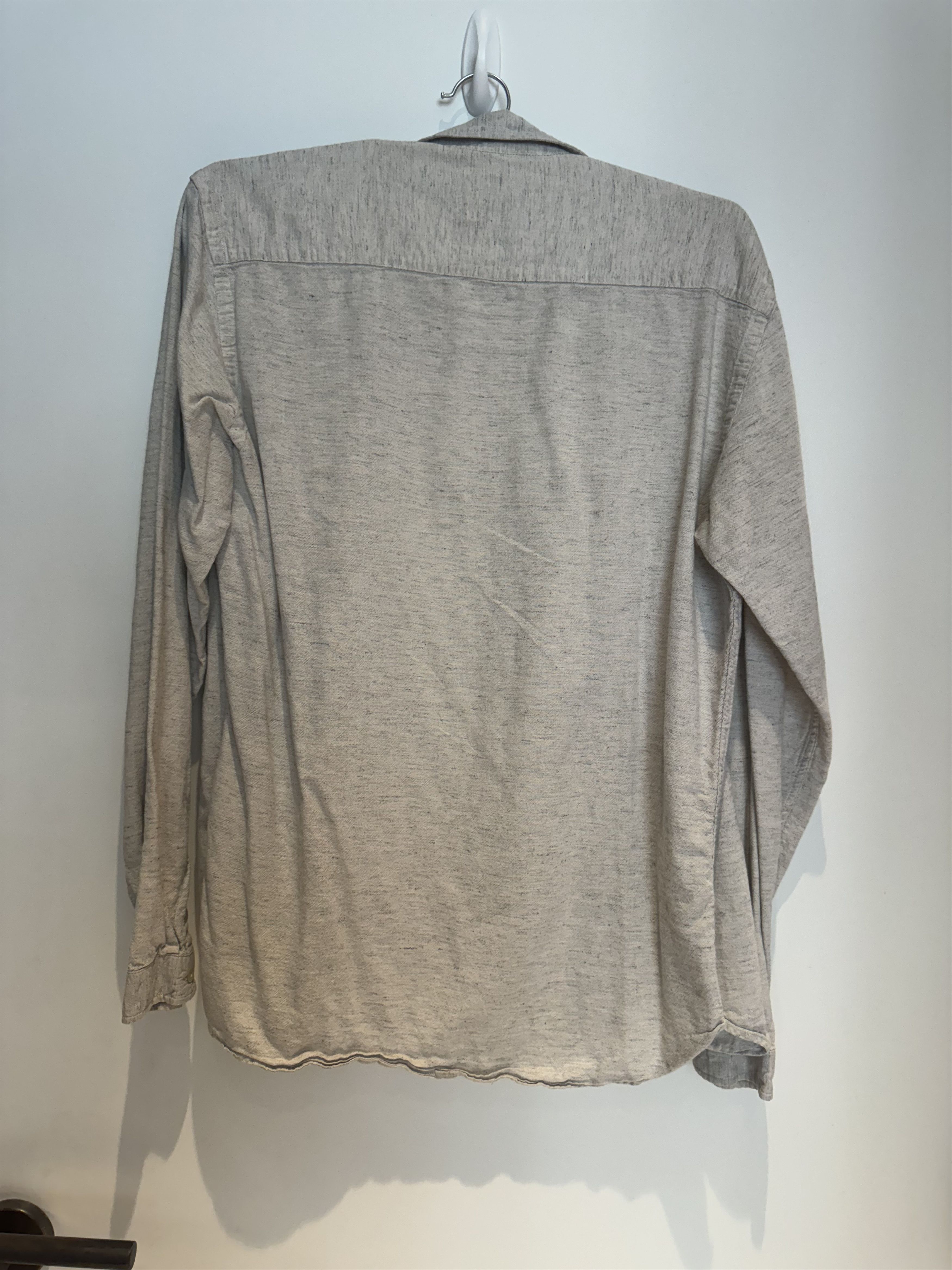 Oliver Spencer Taupe melange shirt Size US S / EU 44-46 / 1 - 2 Thumbnail