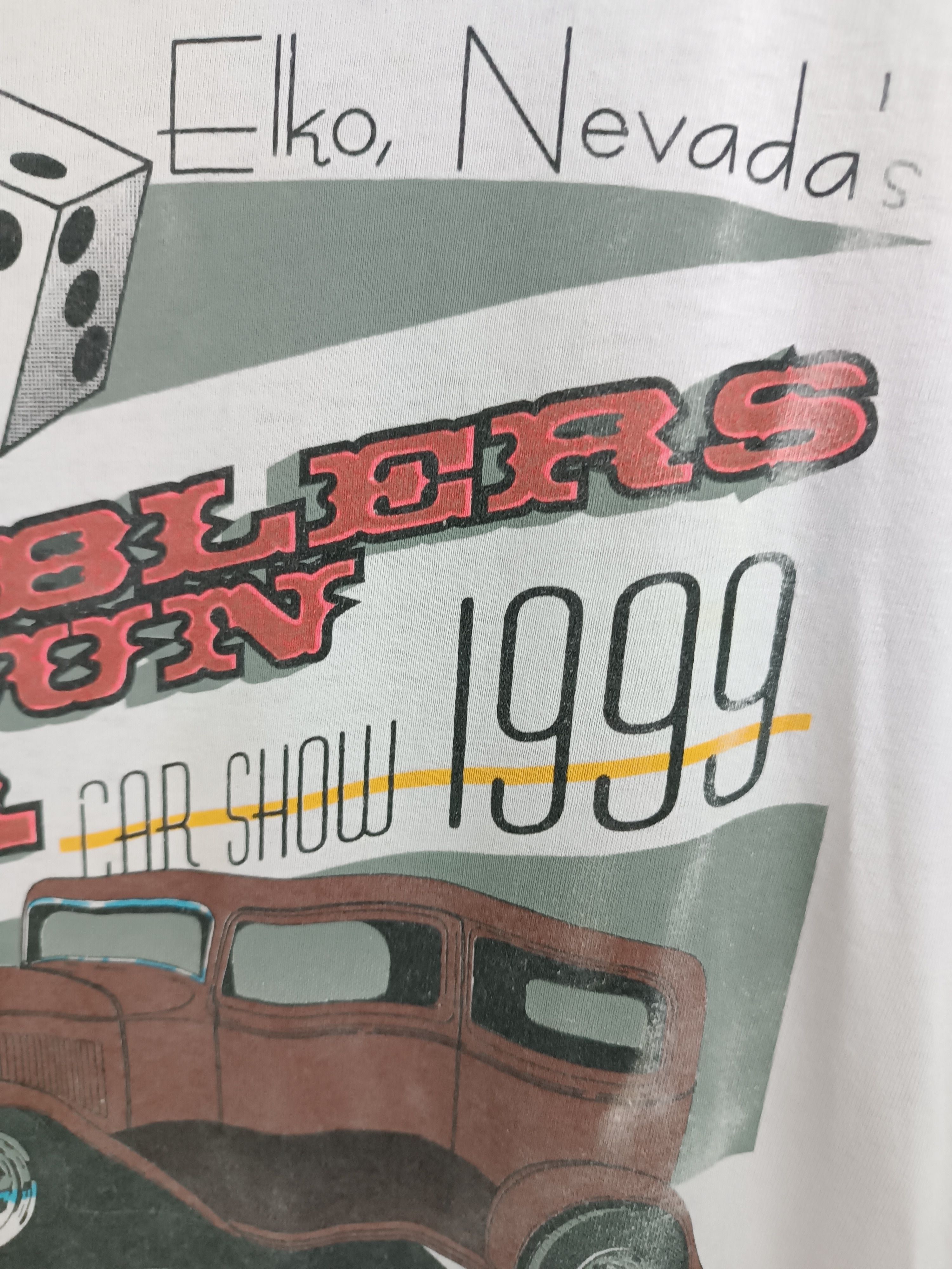 Vintage VINTAGE '99 GAMBLERS RUN MORRODDERS CLUB HOT ROD MUSCLE CAR Size US XXL / EU 58 / 5 - 11 Thumbnail