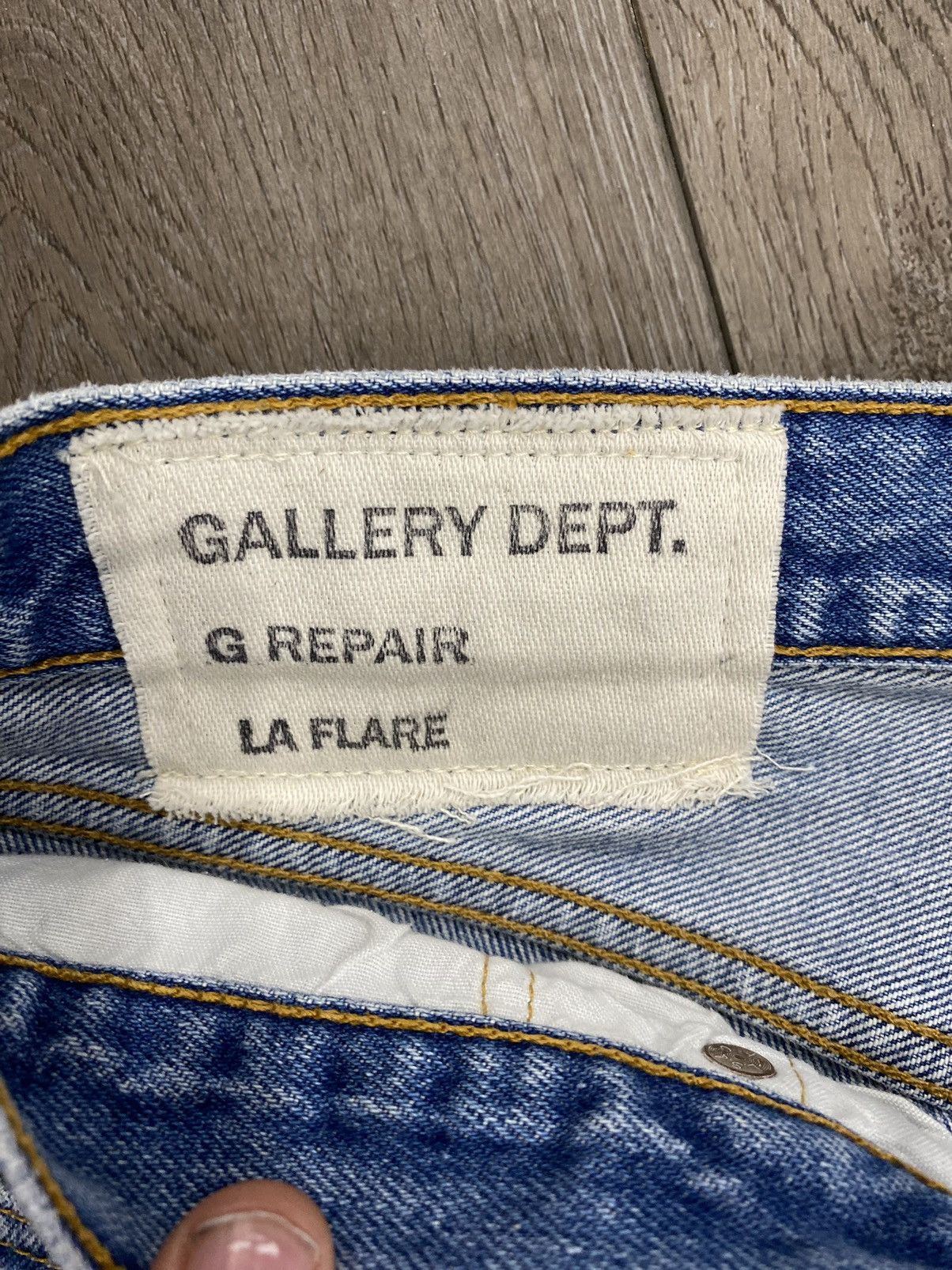 Gallery Dept. Gallery Dept. G Patch Jeans Size US 34 / EU 50 - 3 Thumbnail
