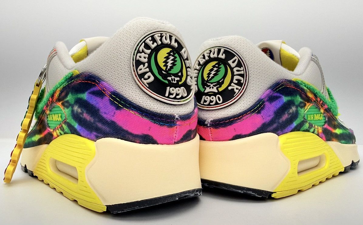 Nike Nike Air Max 90 University of Oregon x Grateful Dead Size US 10.5 / EU 43-44 - 5 Thumbnail