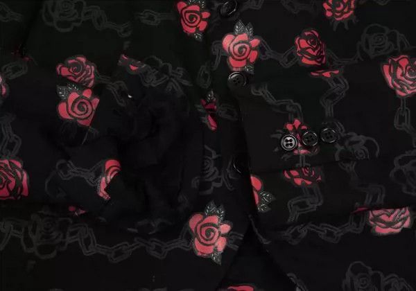 Comme des Garcons Comme des Garcons Rose chain suit jacket Size S / US 4 / IT 40 - 4 Thumbnail