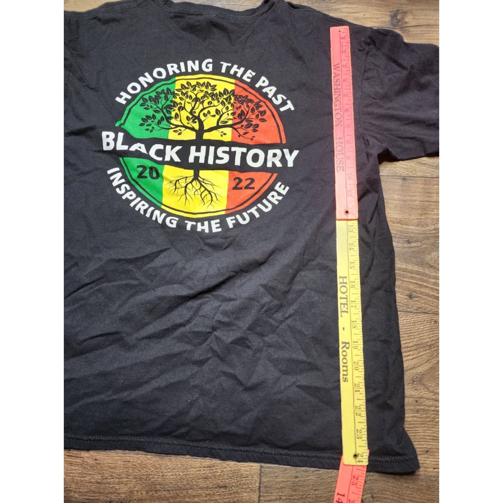 Gildan Martin Luther King Day I Have A Dream Black History MLK T Shirt L Mens Size US L / EU 52-54 / 3 - 3 Thumbnail