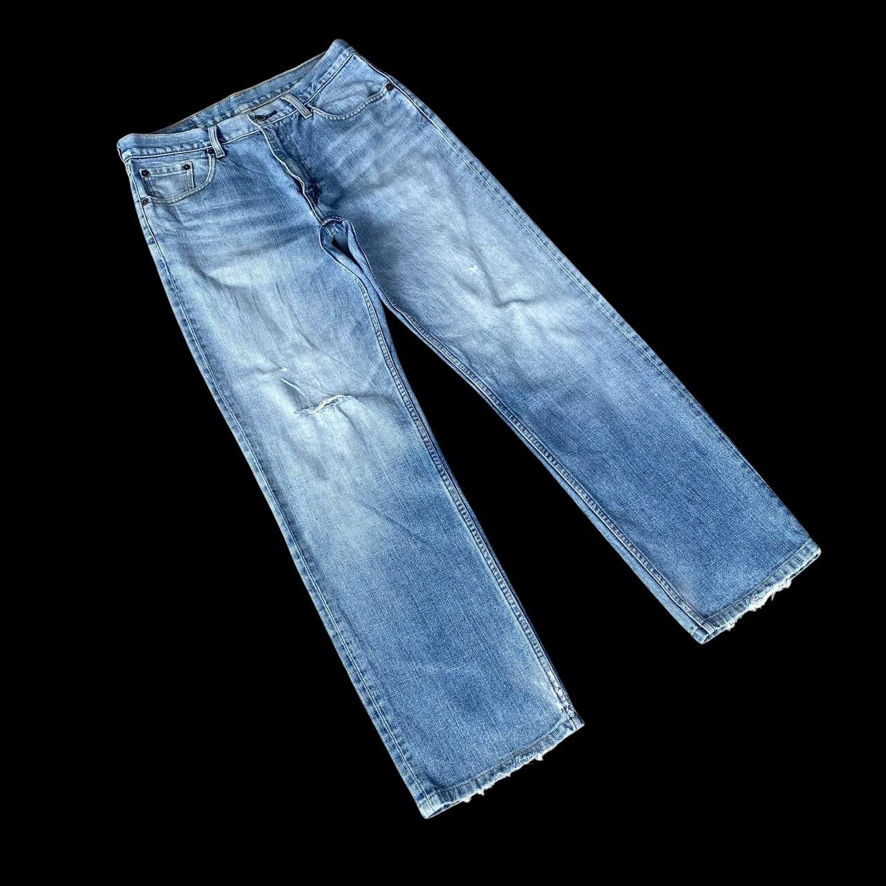 Levi's VINTAGE LEVIS DENIM LOT 533 DISTRESSED JEAN LIGHTWASH Size US 30 / EU 46 - 4 Thumbnail