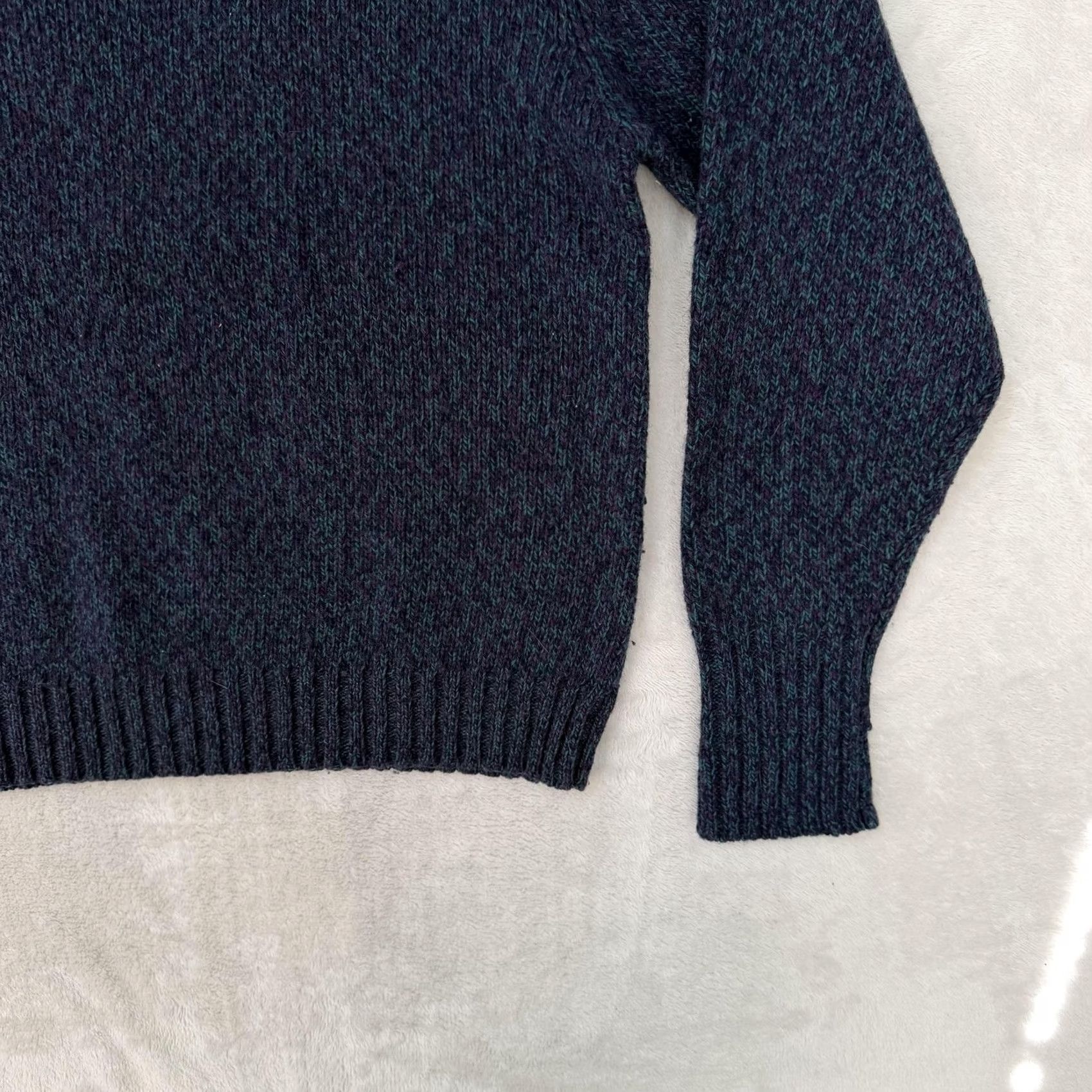 Vintage VINTAGE Woolrich Sweater Mens XL Blue Crewneck Knit Heavyweight Wool Chunky Knit Pullover Long Sleeve Regular Winter Casual HK Size US XL / EU 56 / 4 - 4 Thumbnail