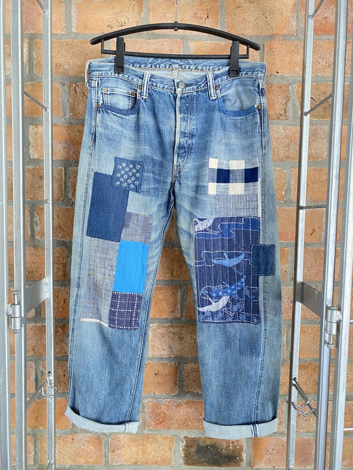 Patchwork Denim Comme Des GarÃ§ons Us Jeans FW15 Rick Owens Sphinx