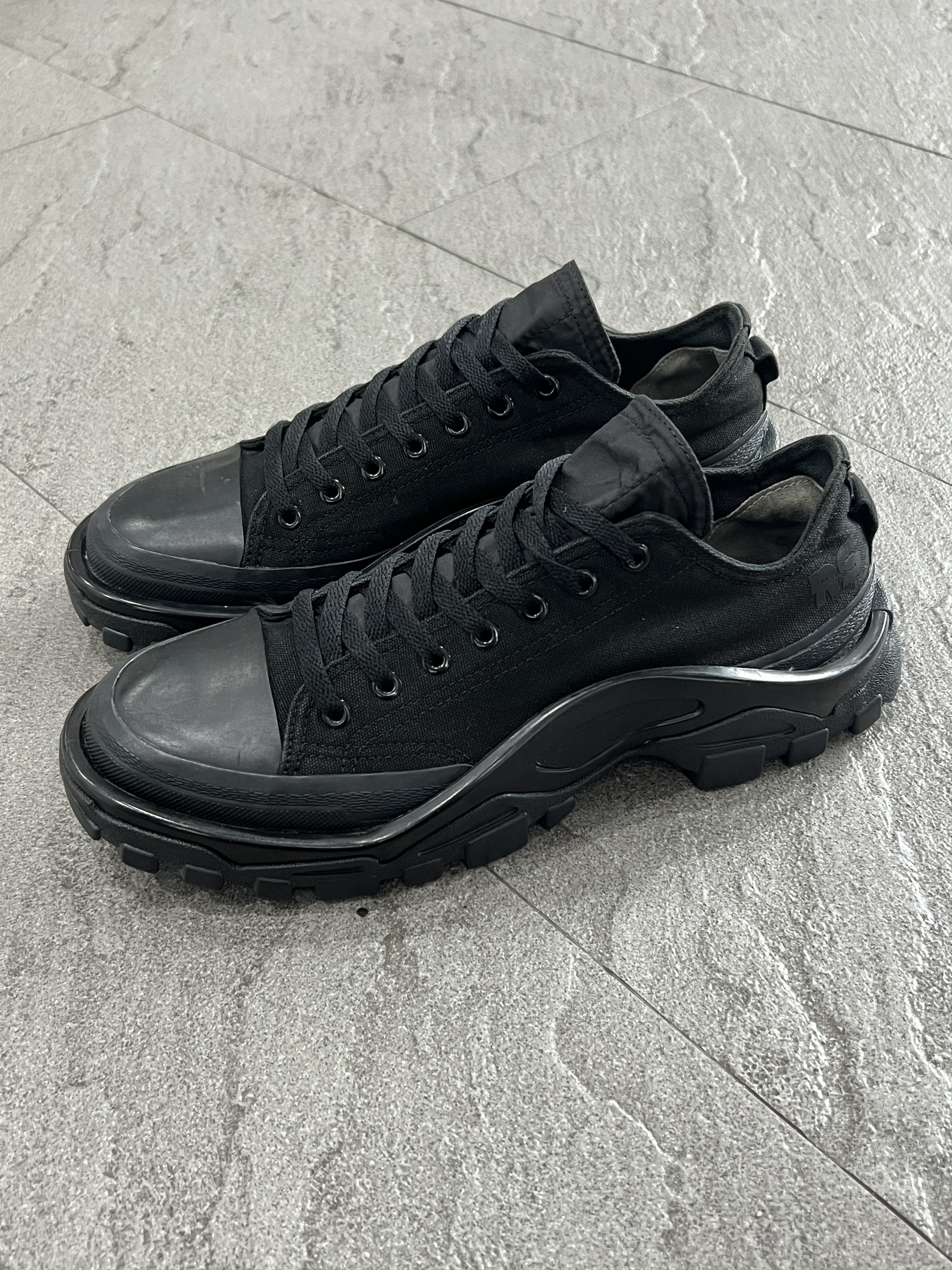 Adidas × Raf Simons adidas x Raf Simons Detroit Runner Sneakers Black ...