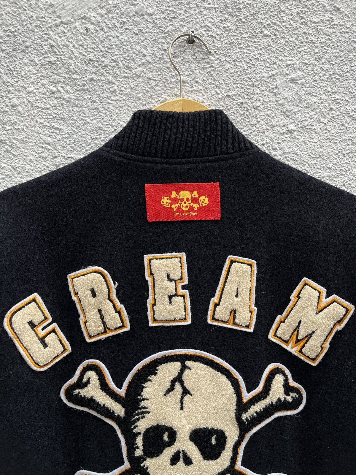Japanese Brand 2003 Cream Soda Varsity Jacket by Masayuki Yamazaki Size US M / EU 48-50 / 2 - 14 Thumbnail