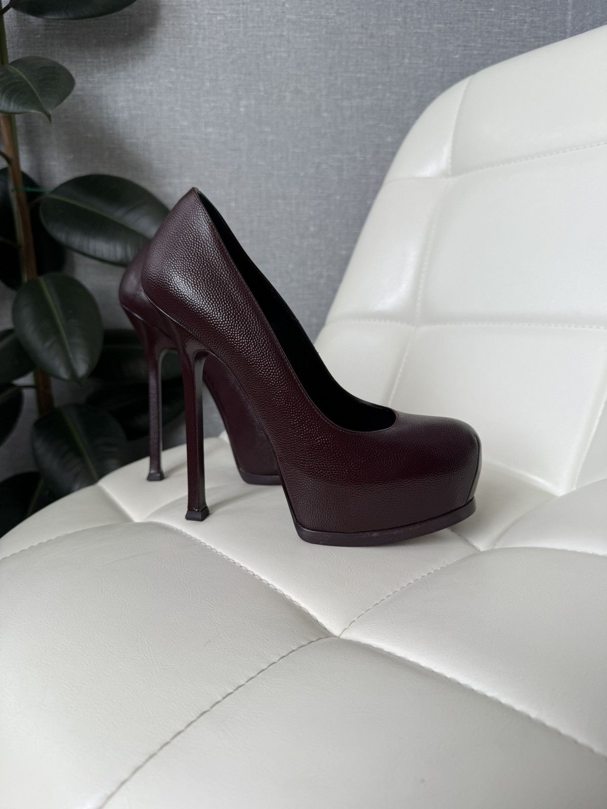 Saint Laurent Paris Saint Laurent Paris Tribtoo Platform Pumps Heels YSL Size 37 Size US 7 / IT 37 - 8 Thumbnail