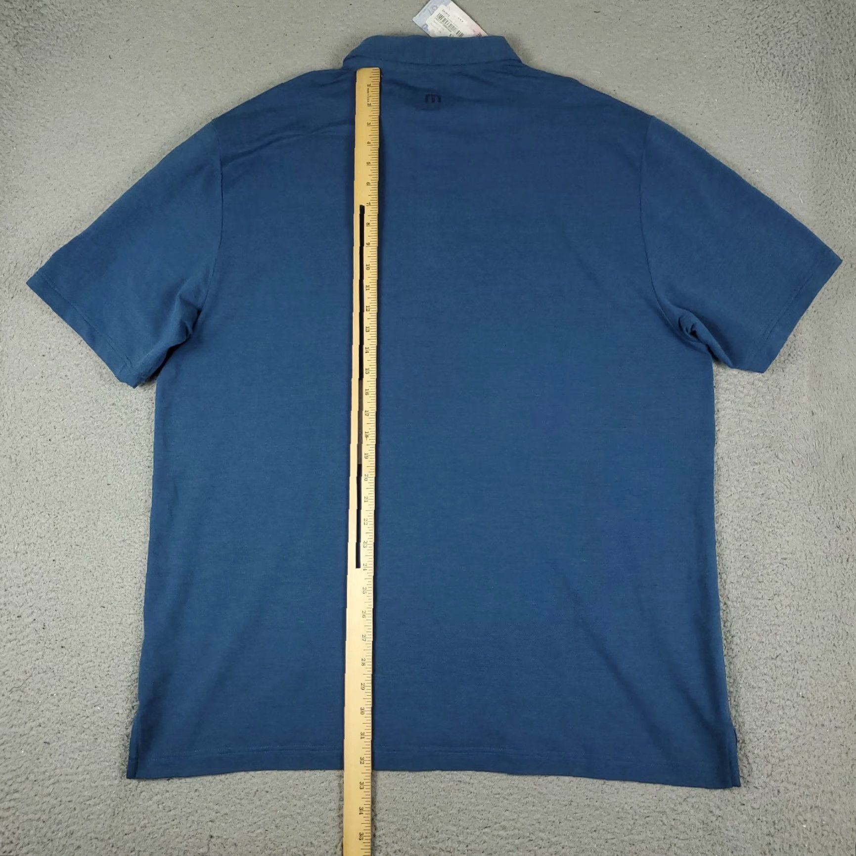 TravisMathew Travis Mathew Polo Shirt Mens 2XL Blue Golf Casual Short Sleeve Shirt Size US XXL / EU 58 / 5 - 4 Thumbnail