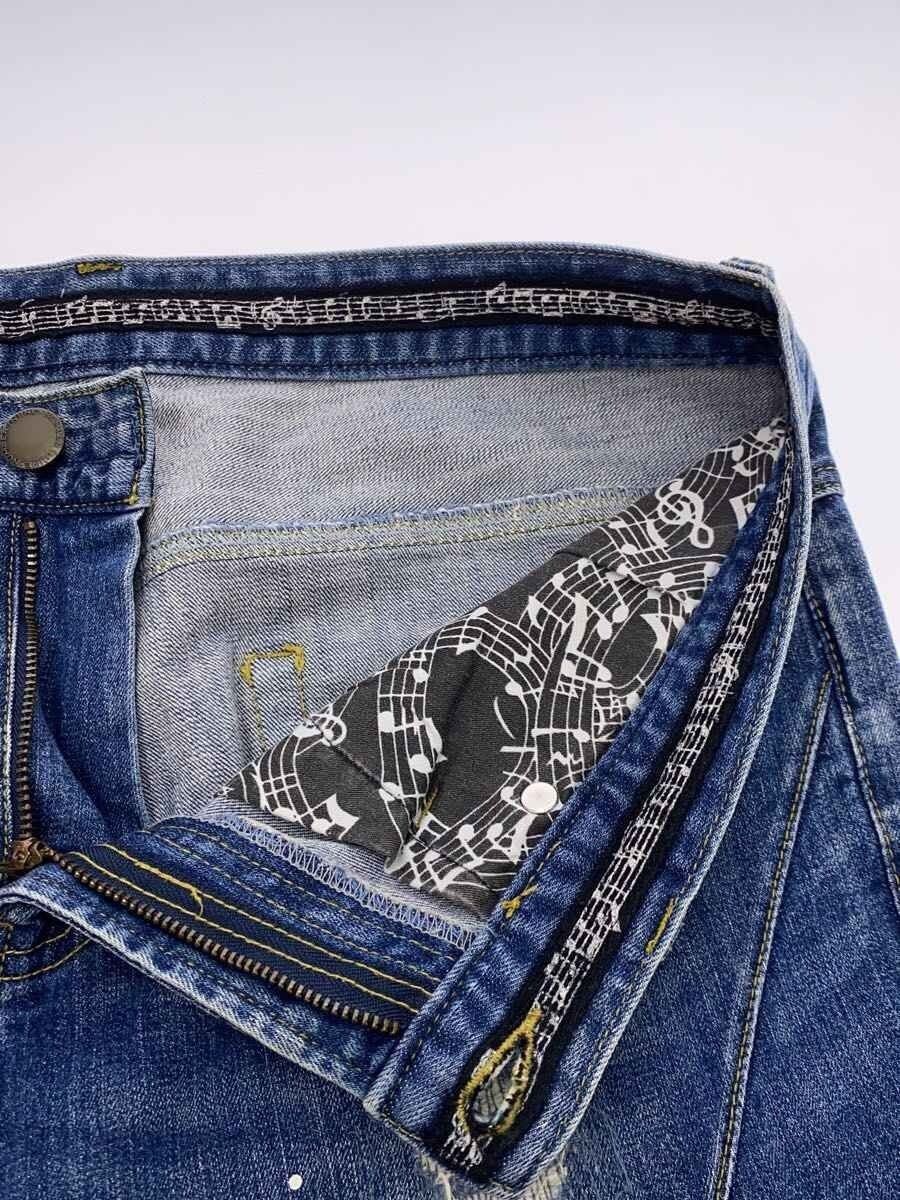 Number (N)ine NUMBER NINE LOVELESS GUILD PRIME DISTRESSED JEANS CROPPED Size US 33 - 3 Thumbnail