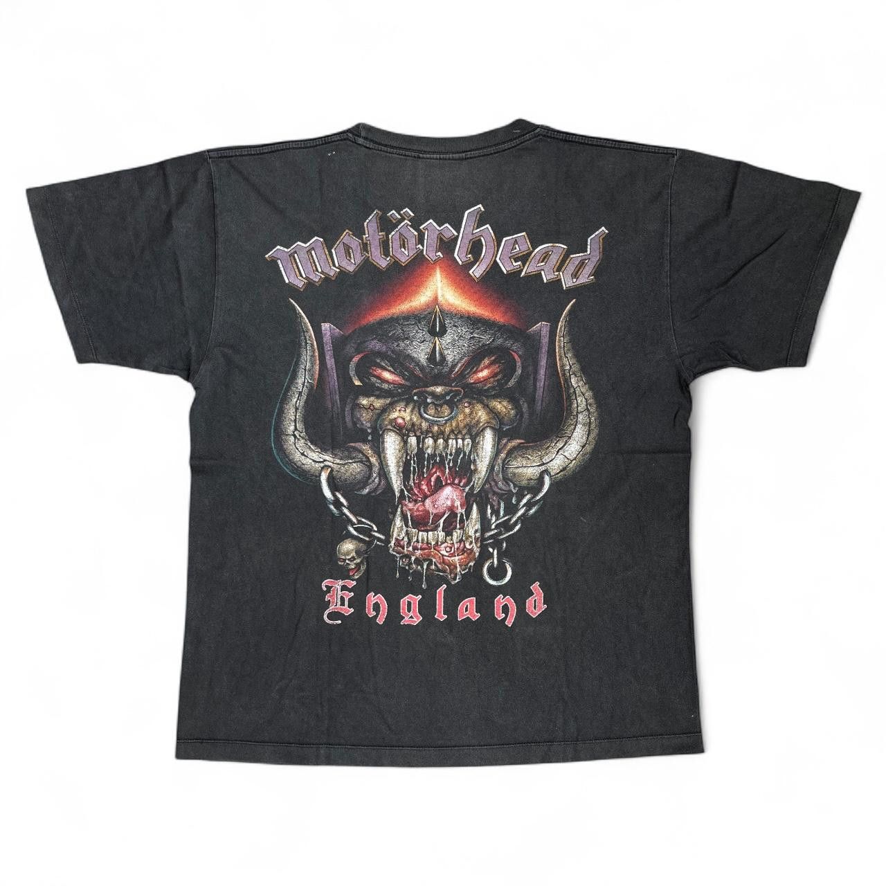 Band Tees Vintage Motorhead England Rock band tee Size US L / EU 52-54 / 3 - 8 Thumbnail