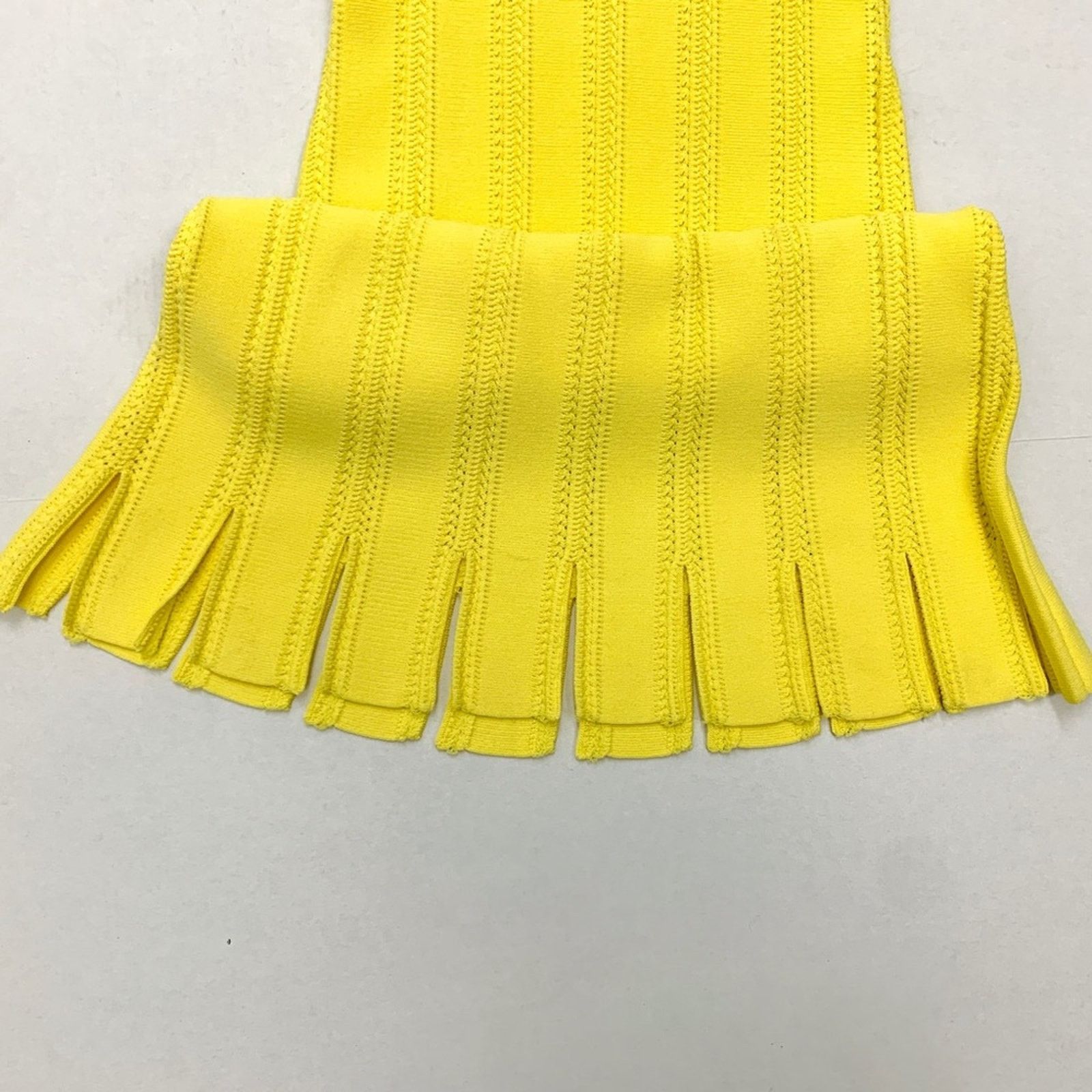 MILLY NWT Milly Yellow Knitted Dress Size S Size S / US 4 / IT 40 - 6 Thumbnail