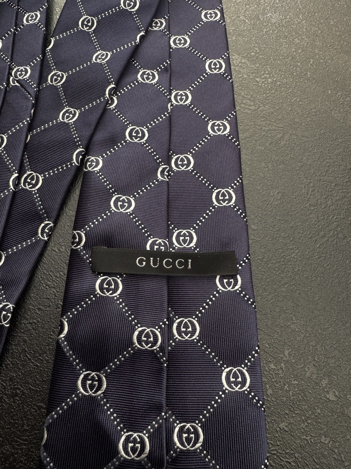 Gucci Gucci monogram gg tie Tom Ford Size ONE SIZE - 3 Thumbnail