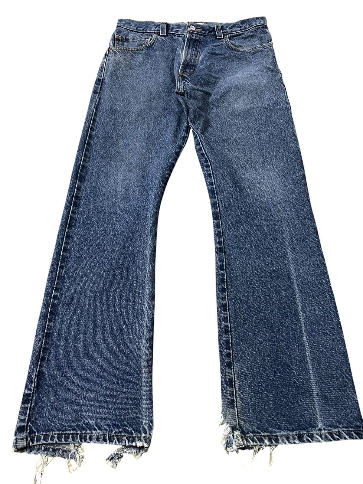 Levi's Vintage levis 517 Distressed Bootcut Jean Size US 31 - 1 Thumbnail