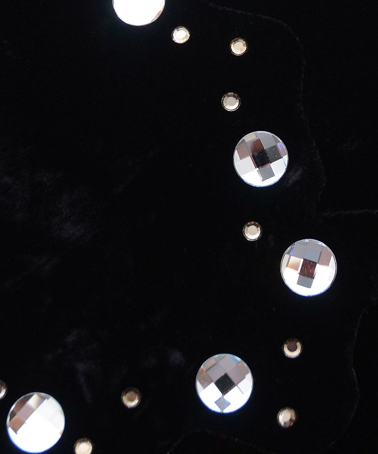 Armani Luxury Emporio Armani Elite Black Velvet Dress Crystal Size S / US 4 / IT 40 - 12 Thumbnail