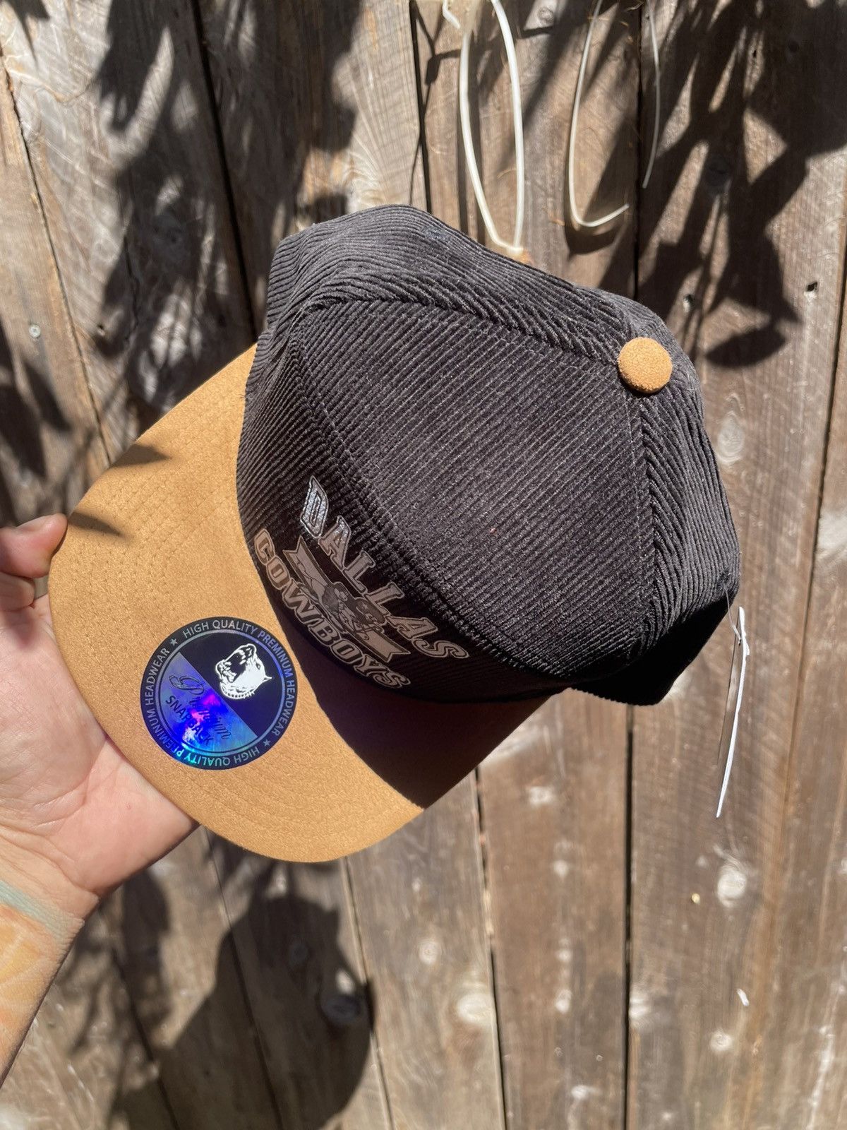 Other Dallas cowboys Texas custom corduroy SnapBack hat Size ONE SIZE - 9 Thumbnail
