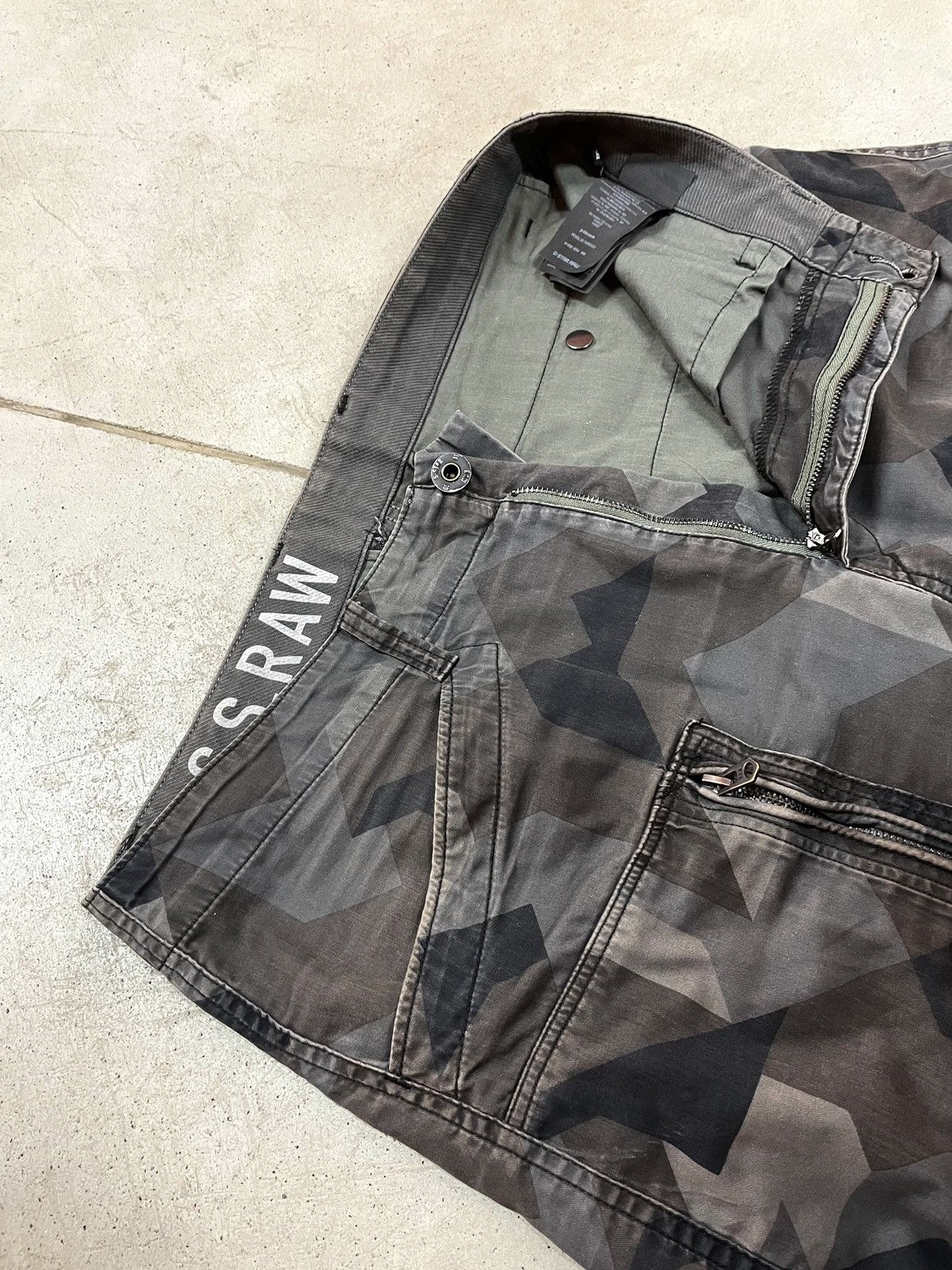G-Star G-Star Camo Multipocket Knee Tactical Sweatpants Jeans Rare Size US 32 / EU 48 - 4 Thumbnail