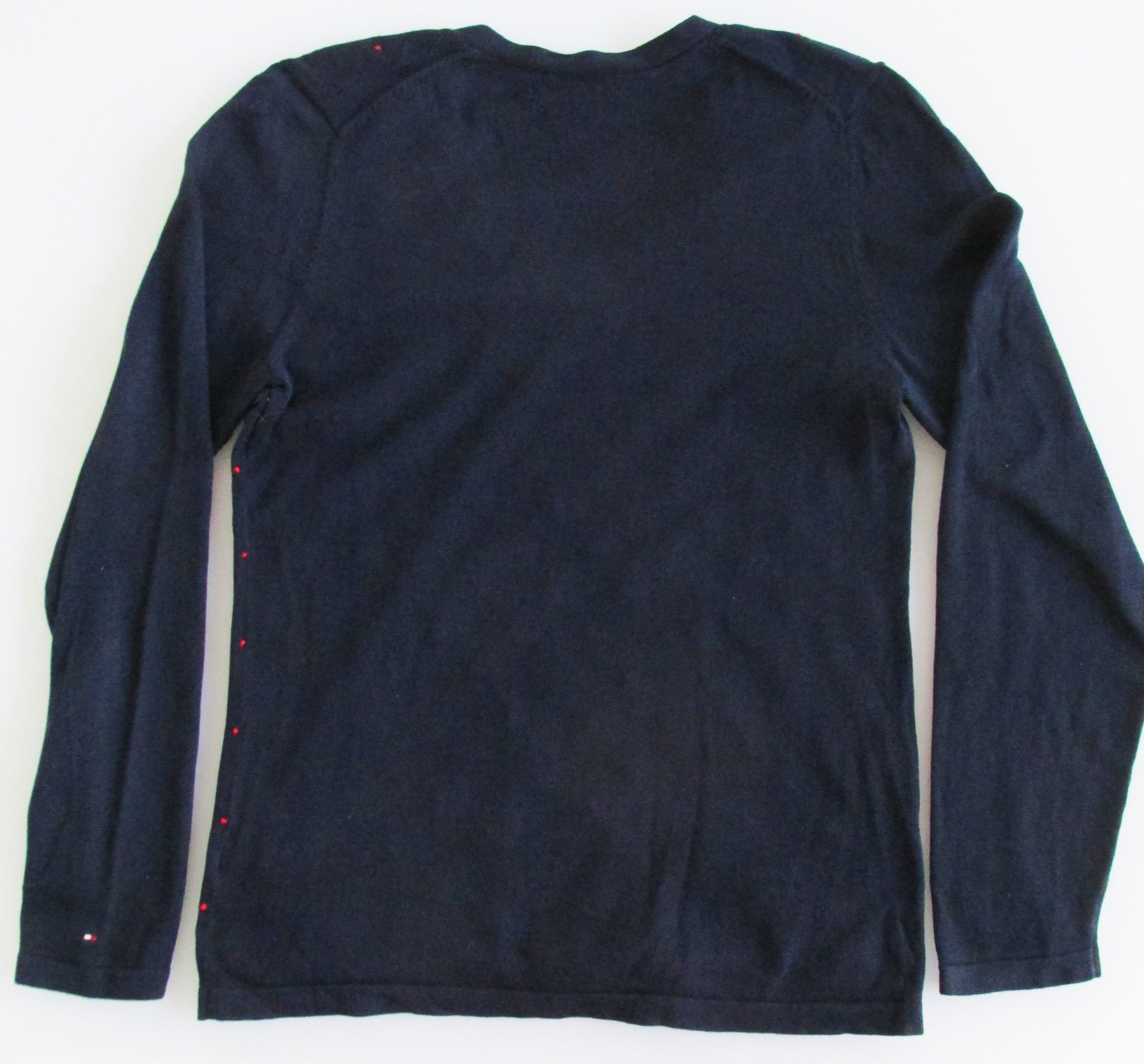 Tommy Hilfiger Tommy Hilfiger Women's V-Neck Cotton Sweaters Size Large Size L / US 10 / IT 46 - 6 Thumbnail