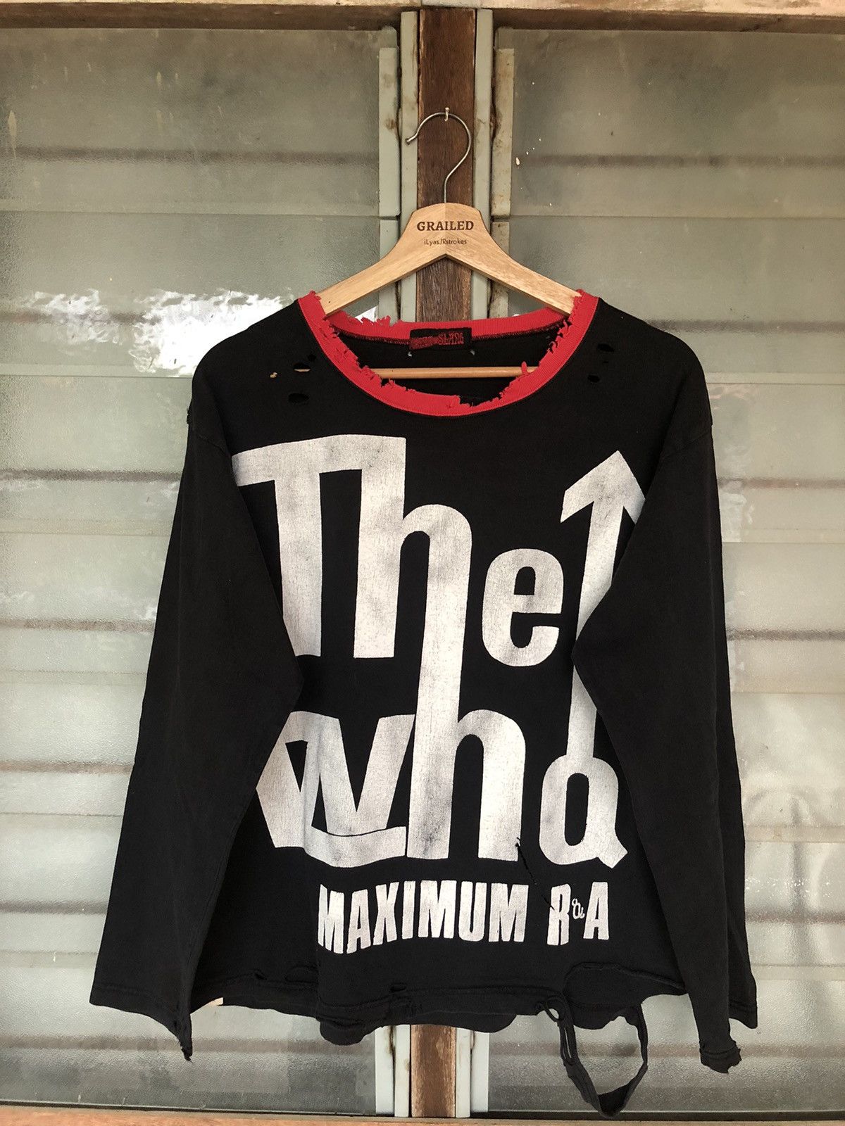 Vintage Thrashed Vintage The Wna Maximum R & A Shirt Tee Size US L / EU 52-54 / 3 - 4 Thumbnail