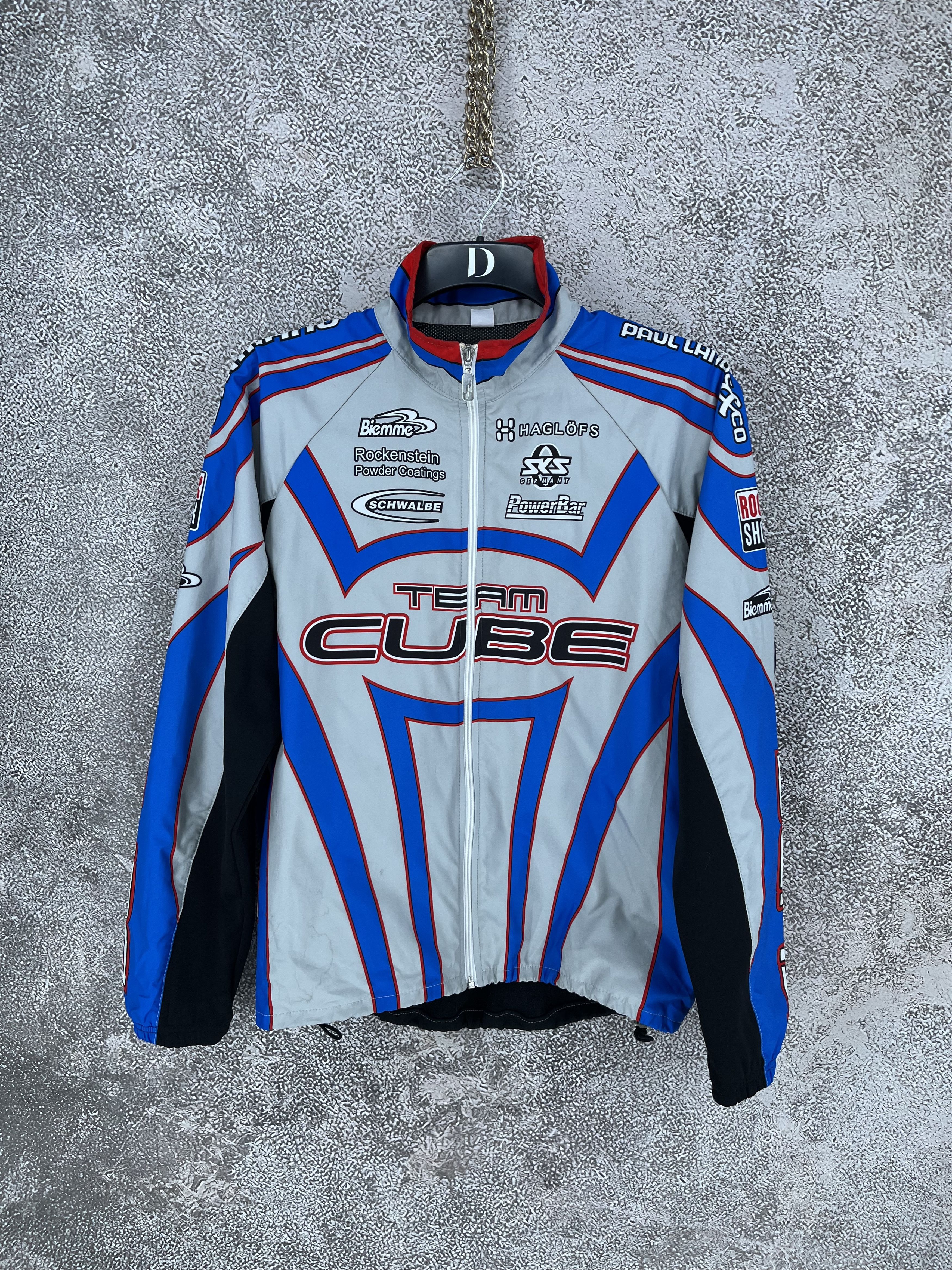 Haglofs JACKET SANTINI ITALY ITALIA CYCLING BICYCLE SHIRT JERSEY Size US M / EU 48-50 / 2 - 1 Thumbnail