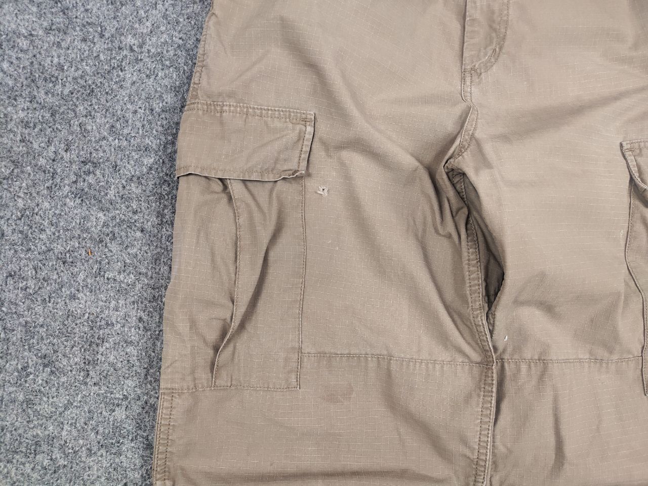 Vintage Carhartt Beige Ripstop Faded Cargo Pants Y2k Style