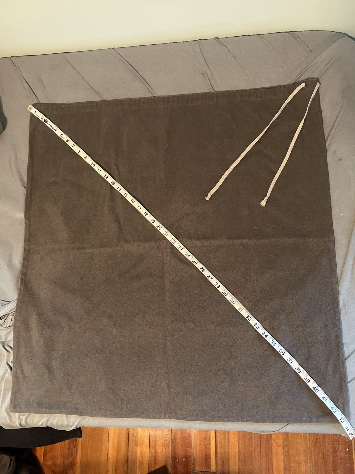 Rick Owens GIANT 31” X 31” Felt Drawstring bag
