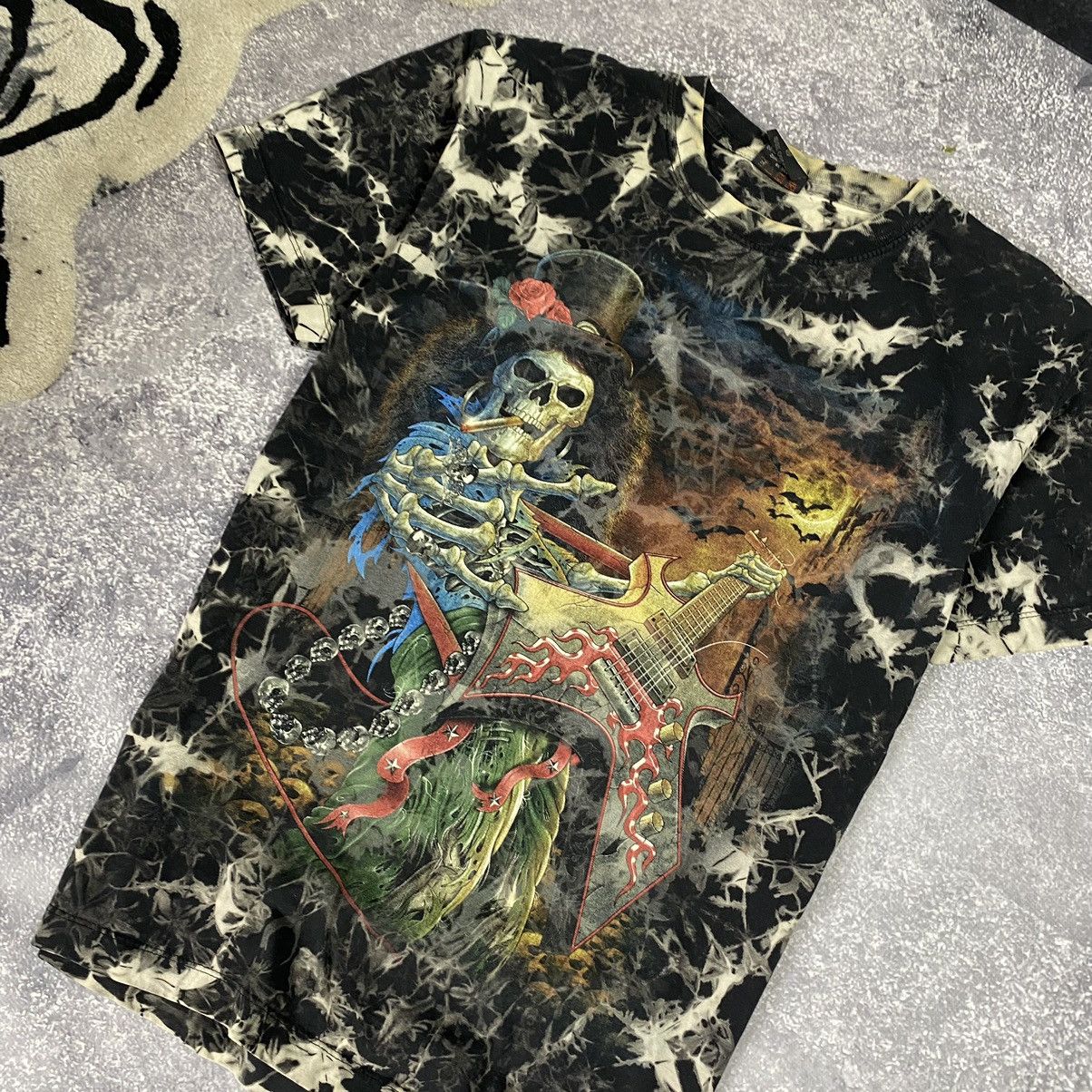 Band Tees Vintage Wild Rock Skull Graphic overprinted tee Size US M / EU 48-50 / 2 - 3 Thumbnail