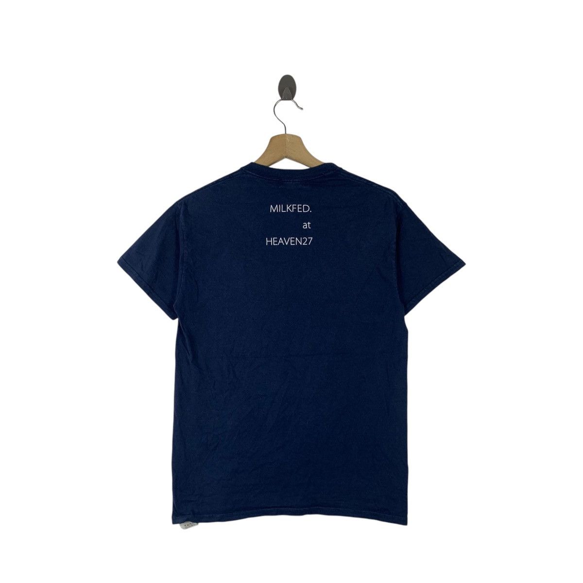 Vintage MILKFED JAPAN HEAVEN27 Box Logo Collection Tee Shirt Top Size US S / EU 44-46 / 1 - 5 Thumbnail