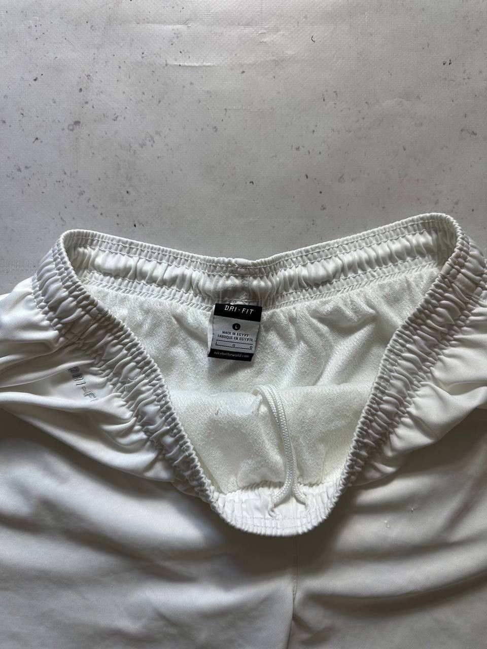 Nike × Vintage Vintage Nike Swoosh Nylon Shorts Y2K Sportwear L Size US 34 / EU 50 - 4 Thumbnail