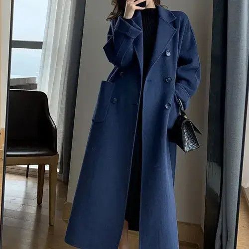 Aran Isles Knitwear × Japanese Brand Sweater Winter Woolen Long Coat Casual Women Size ONE SIZE - 1 Thumbnail