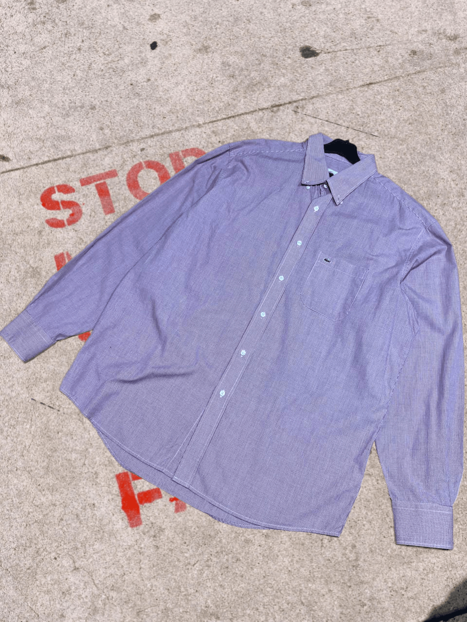 Lacoste VINTAGE Lacoste Check Casual Shirt Size US XXL / EU 58 / 5 - 1 Thumbnail