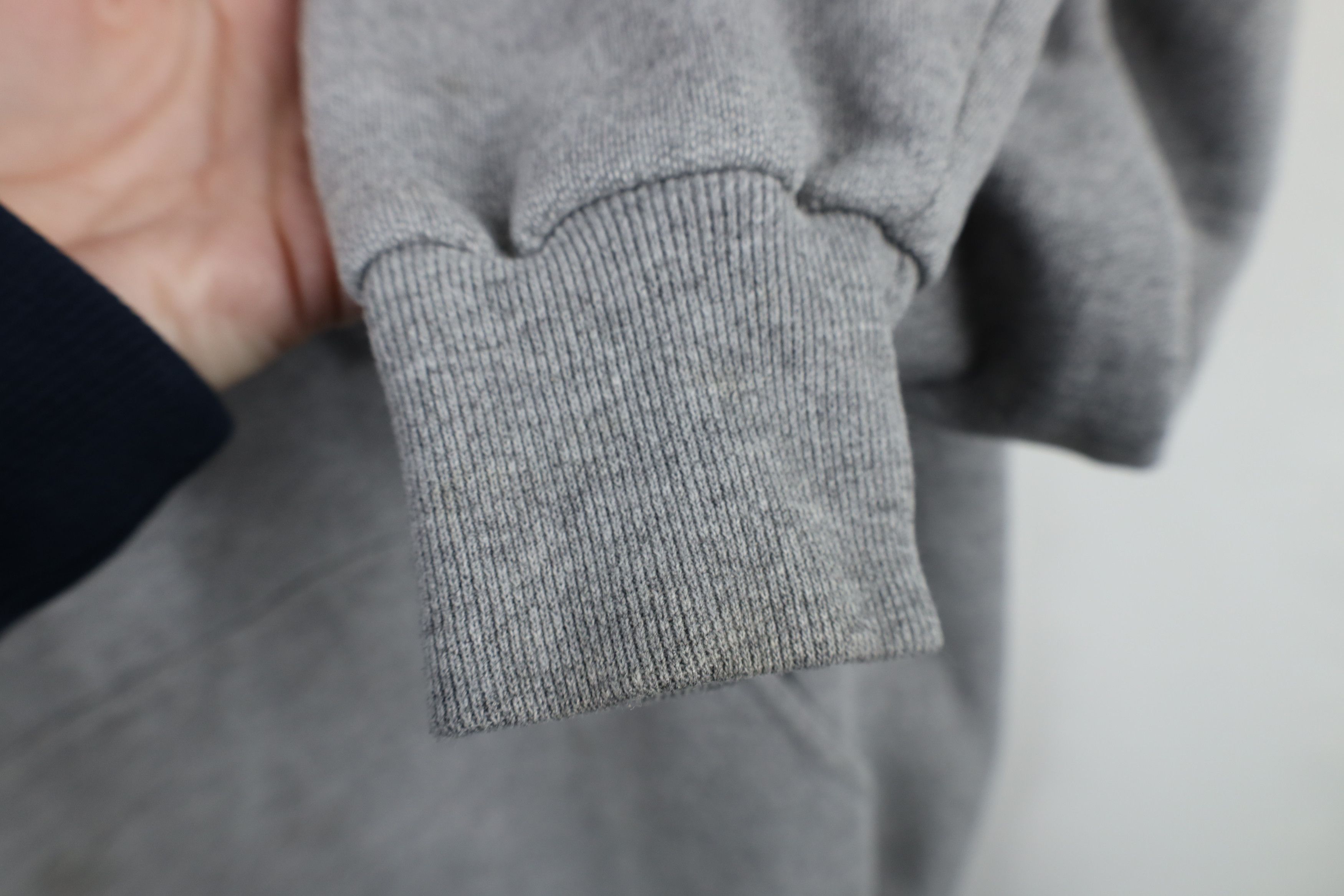 Vintage Vintage 90s Streetwear Heavyweight Hoodie Sweatshirt Gray Size US XL / EU 56 / 4 - 5 Thumbnail