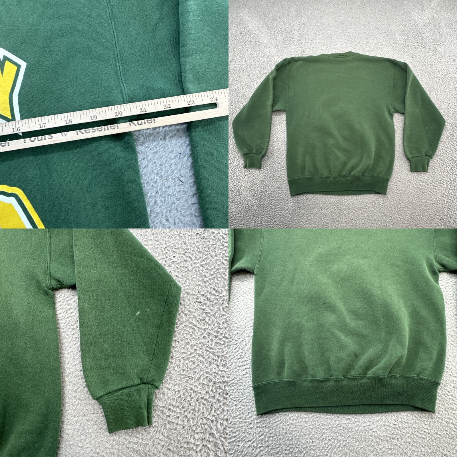 NFL VINTAGE The Game Sweatshirt Green Bay Packers 90s NFL Football USA Medium Mens Size US M / EU 48-50 / 2 - 9 Thumbnail