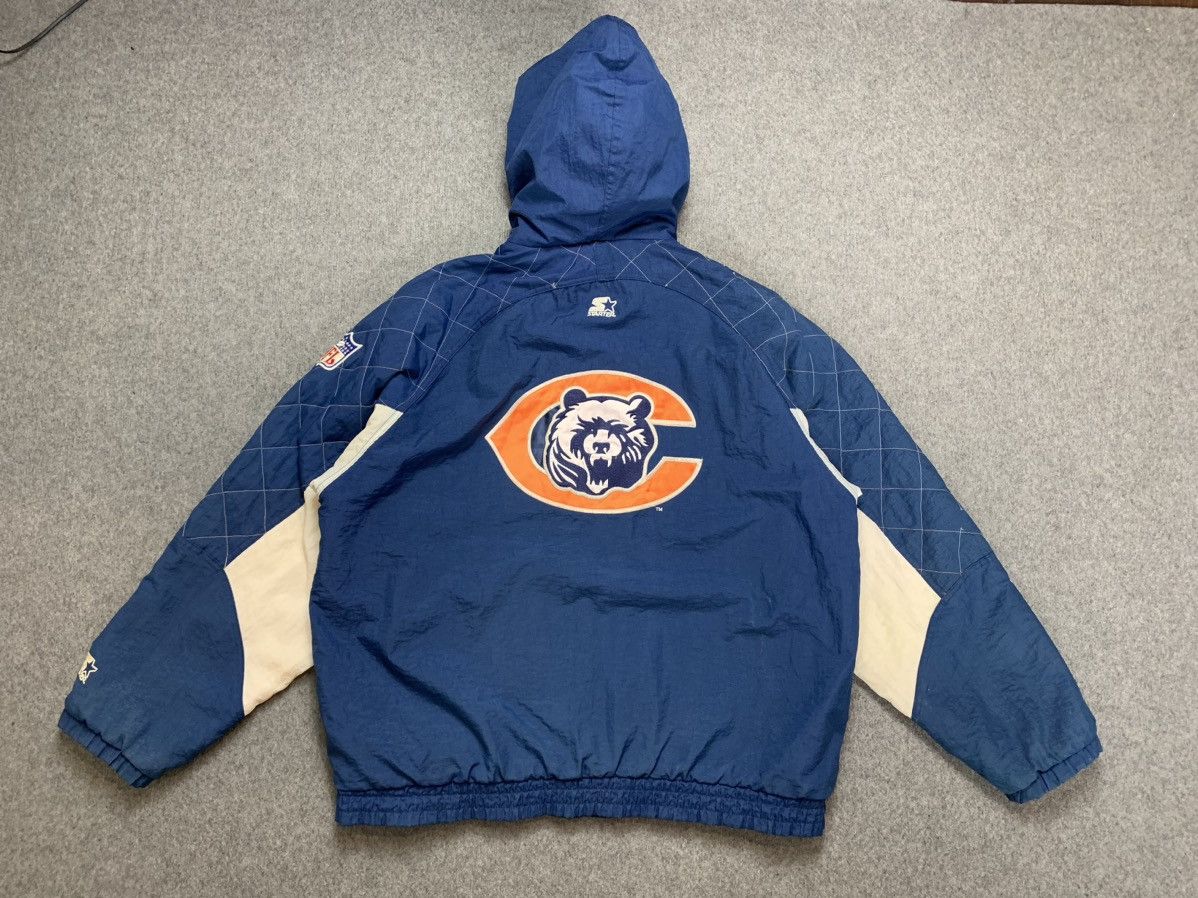 NFL Vintage starter bears jacket Size US XL / EU 56 / 4 - 2 Thumbnail