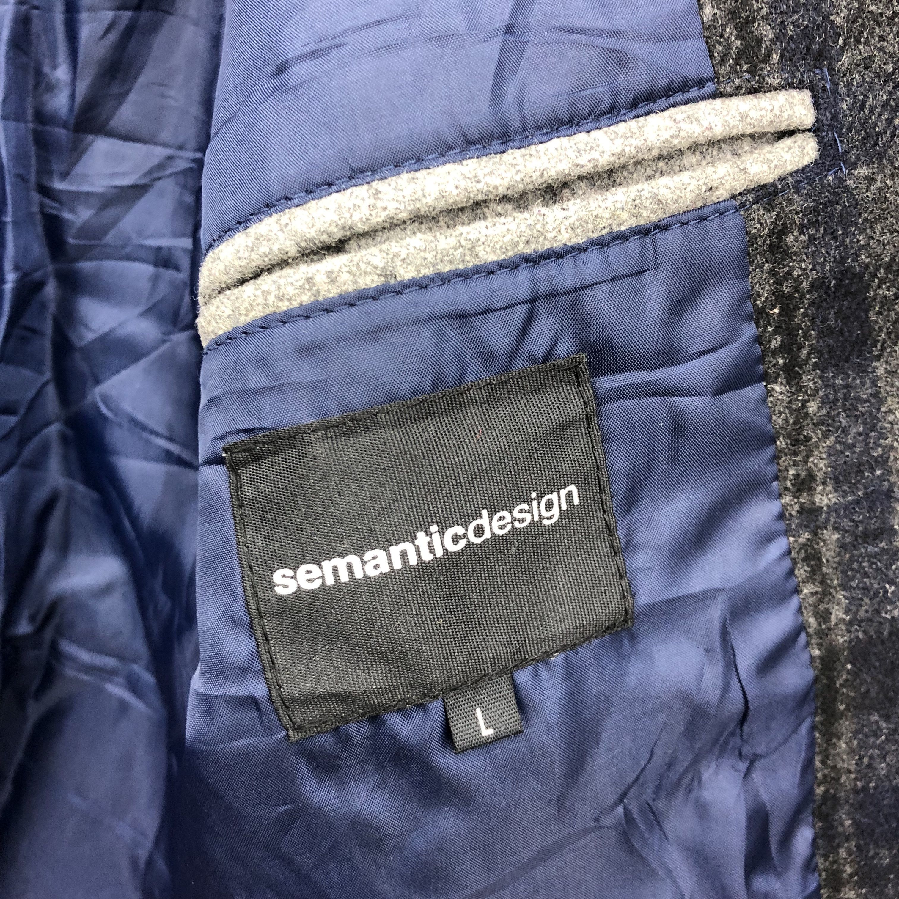 Japanese Brand × Matsuda Vintage Semantic Design Japanese Double Breasted Wool Jacket Size US S / EU 44-46 / 1 - 5 Thumbnail
