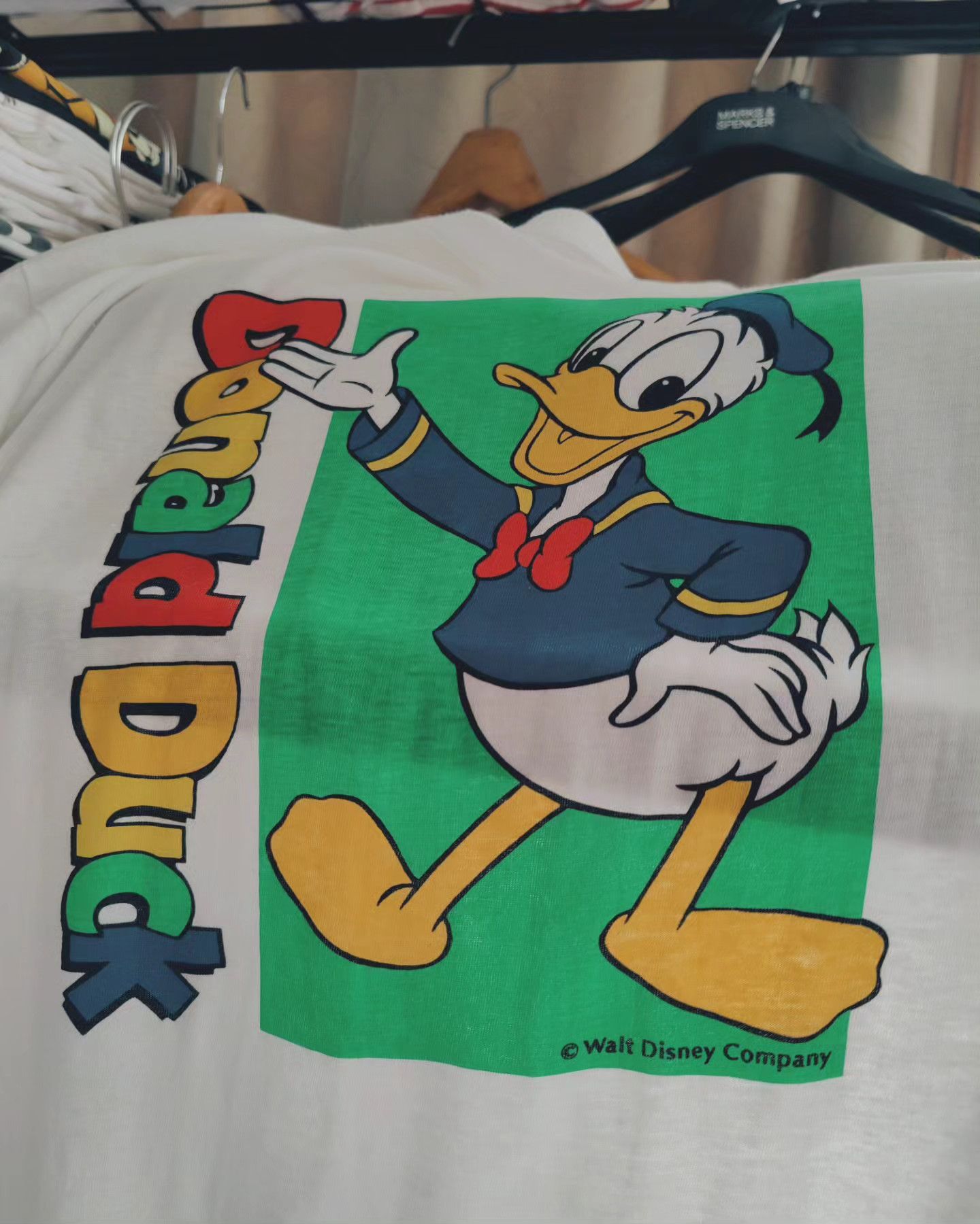 Disney × Vintage vintage 90s - Donald Duck Size US L / EU 52-54 / 3 - 2 Thumbnail