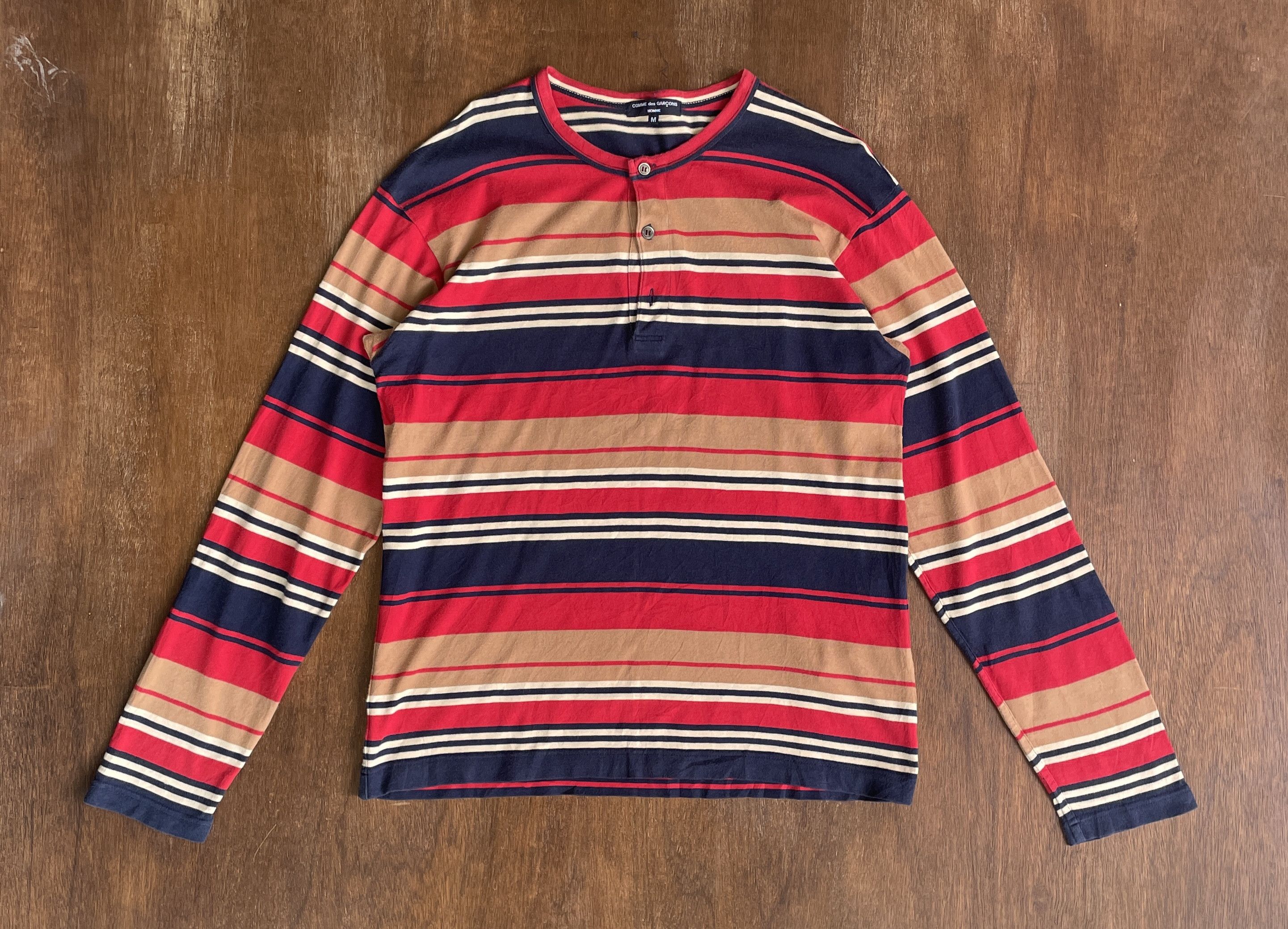 COMME des GARCONS HOMME Colourful Tee 2003 Made in Japan Menswear