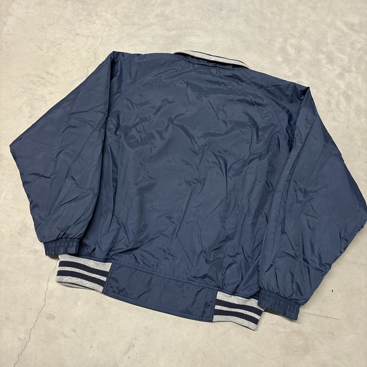 Jansport × Vintage Vintage 90s UNC North Carolina Bomber Jacket Size US L / EU 52-54 / 3 - 7 Thumbnail