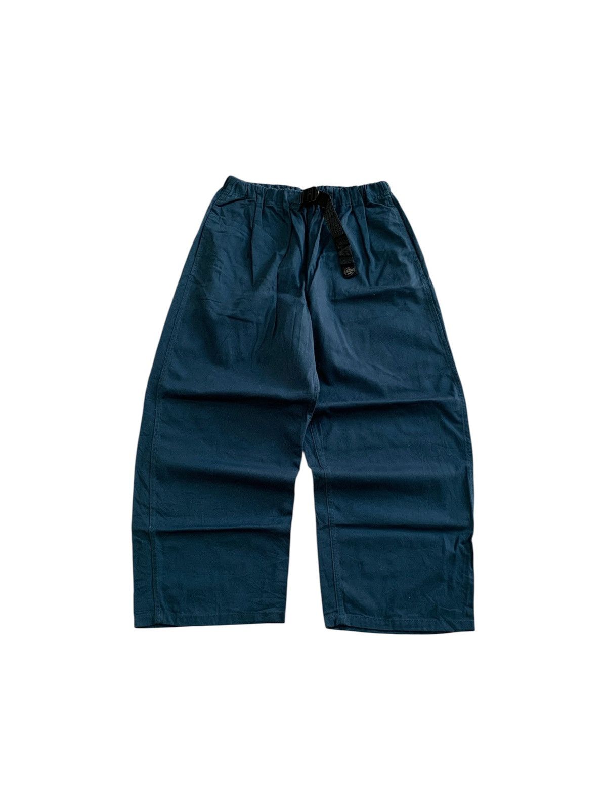 Japanese Brand Samanso Mos2 Twill Belted Baggy Pants Size US 30 / EU 46 - 1 Thumbnail