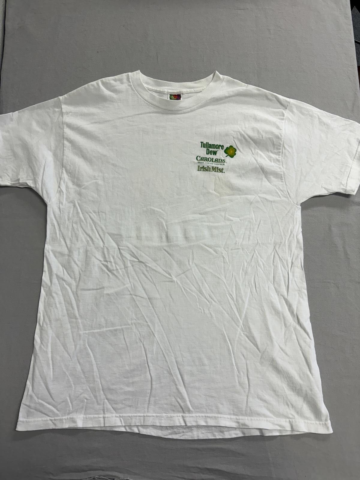 Fruit Of The Loom Irish Alcohol T-shirt Tullamore Dew Irish Mist Carolans XL Size US XL / EU 56 / 4 - 2 Thumbnail