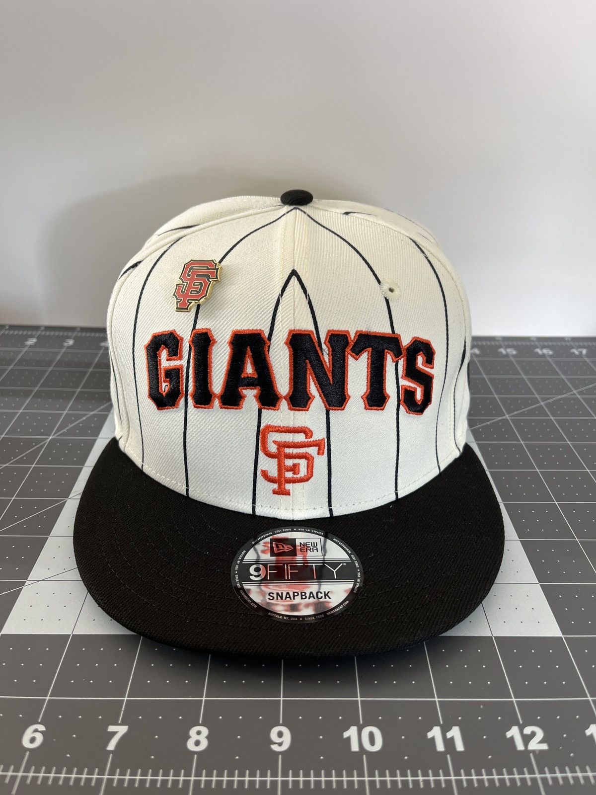 New Era Jersey Pinstripes San Francisco Giants 9fifty OSFM Snapback Size ONE SIZE - 2 Thumbnail