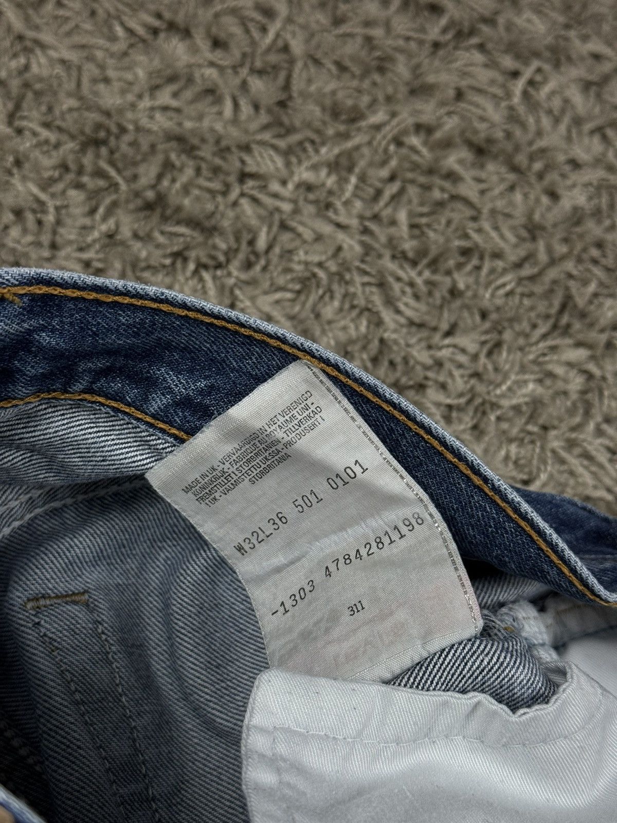 Levi's × Vintage Vintage jeans Levi’s USA original casual skate item Size US 32 / EU 48 - 4 Thumbnail