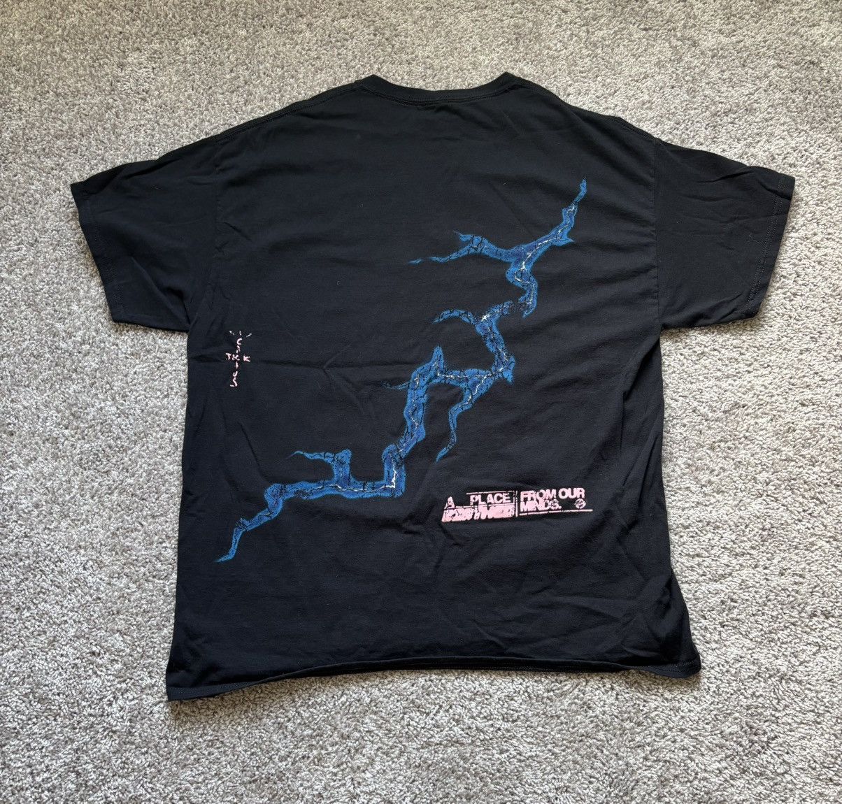 Travis Scott Travis Scott Cactus Jack For Fragment Danger Tee Size Large Size US L / EU 52-54 / 3 - 3 Thumbnail
