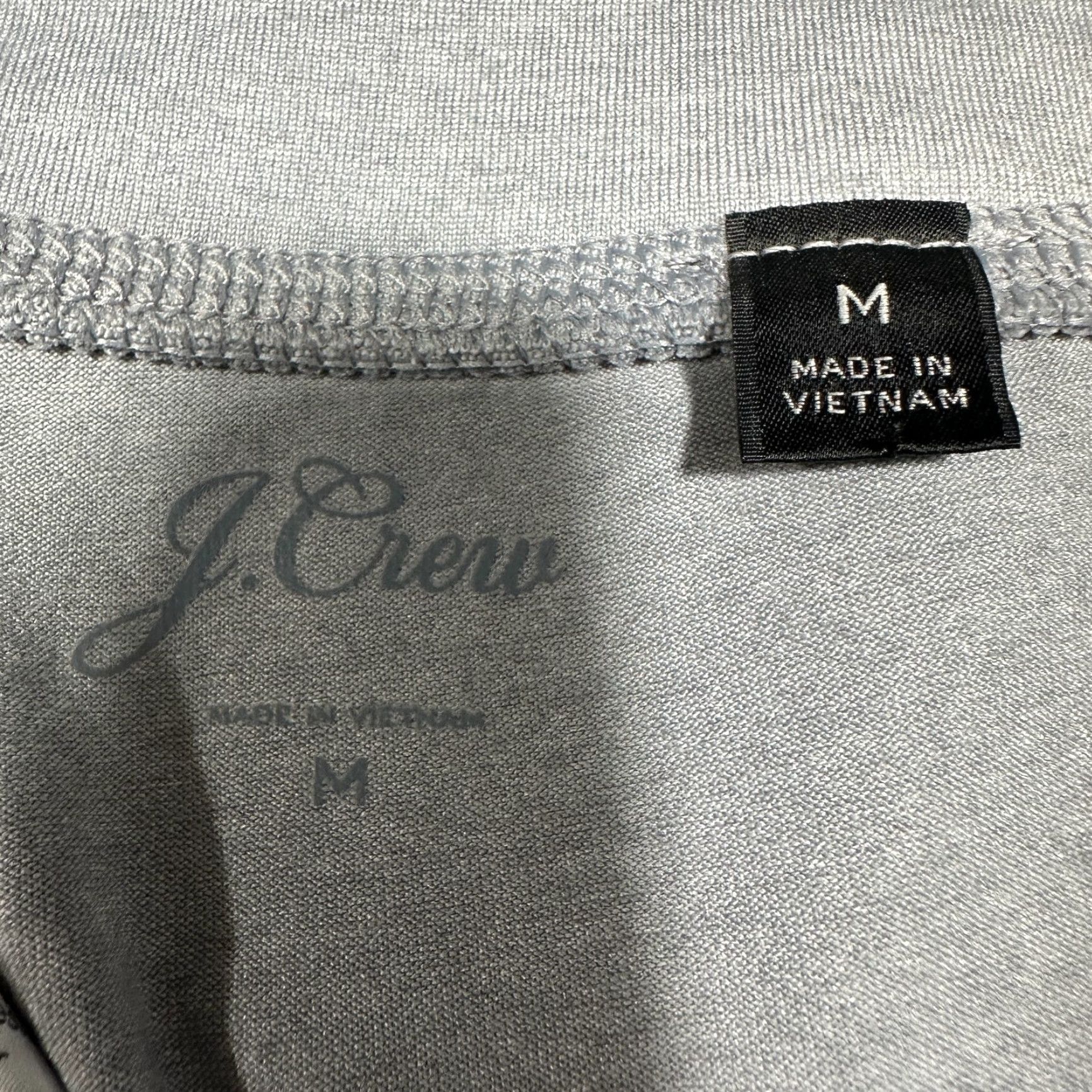 J.Crew J.CREW Pants Medium Gray Split Hem Leggings Signature Flex Pull On Womens Regular Ankle Trendy Style 90s Modern Size 32" / US 10 / IT 46 - 4 Thumbnail