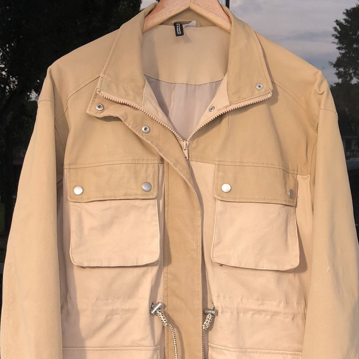 Japanese Brand Divided H&M Parka With Cargo Pocket Jacket Size US M / EU 48-50 / 2 - 6 Thumbnail