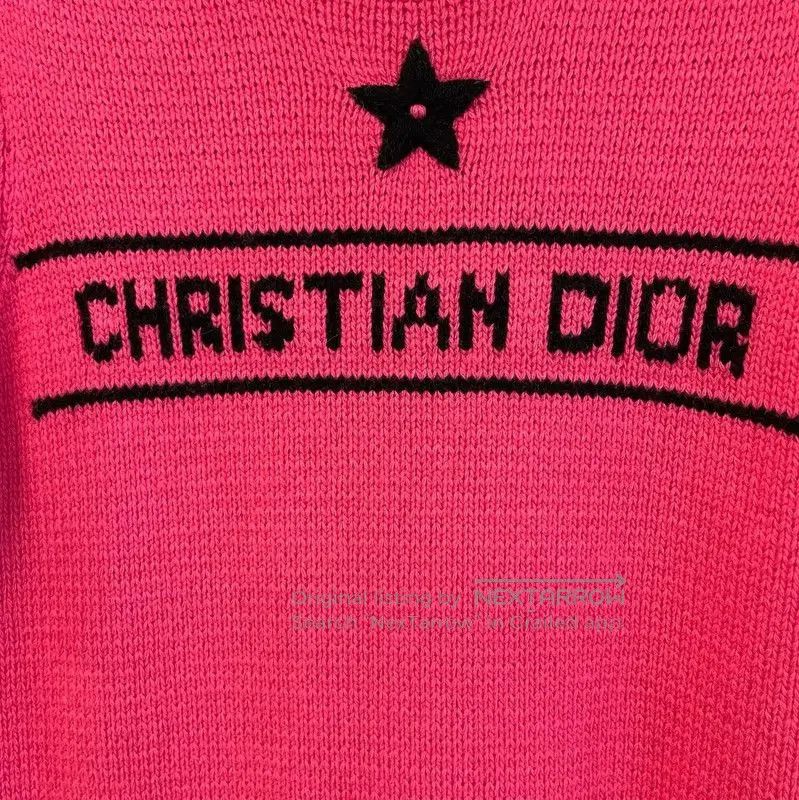 Dior Dior Women’s Bright Pink Pullover Sweater . Size S / US 4 / IT 40 - 5 Thumbnail