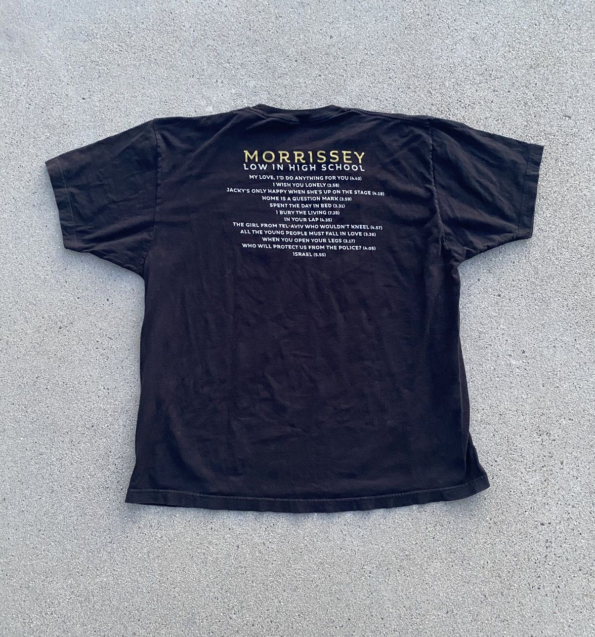 Band Tees × Vintage Vintage Morrissey AXE THE MONARCHY Shirt XXL Size US XXL / EU 58 / 5 - 4 Thumbnail