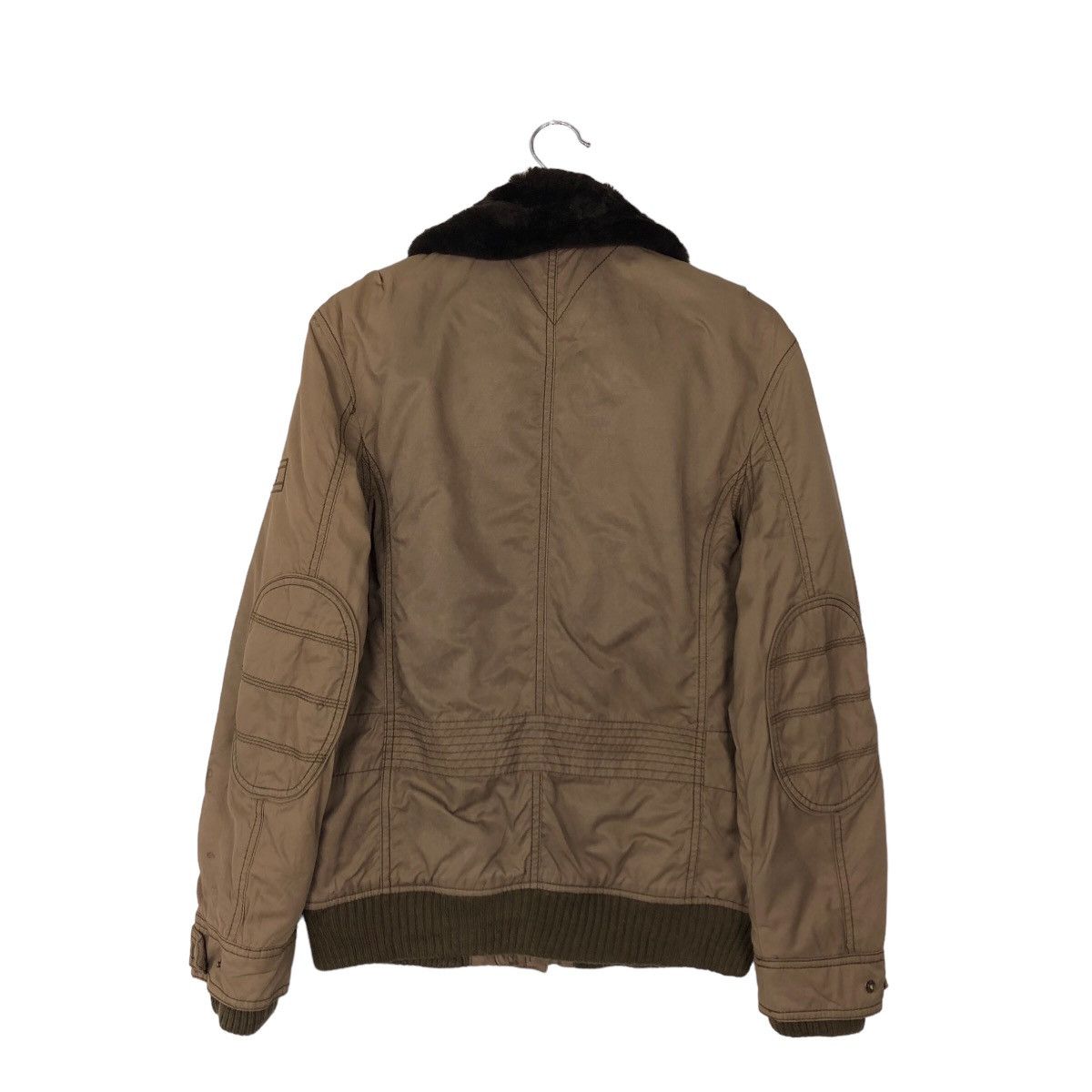 Japanese Brand 🔥CHORE BIKER JACKET PARACHUTE STYLE TOMMY HILFIGER Size US S / EU 44-46 / 1 - 6 Thumbnail