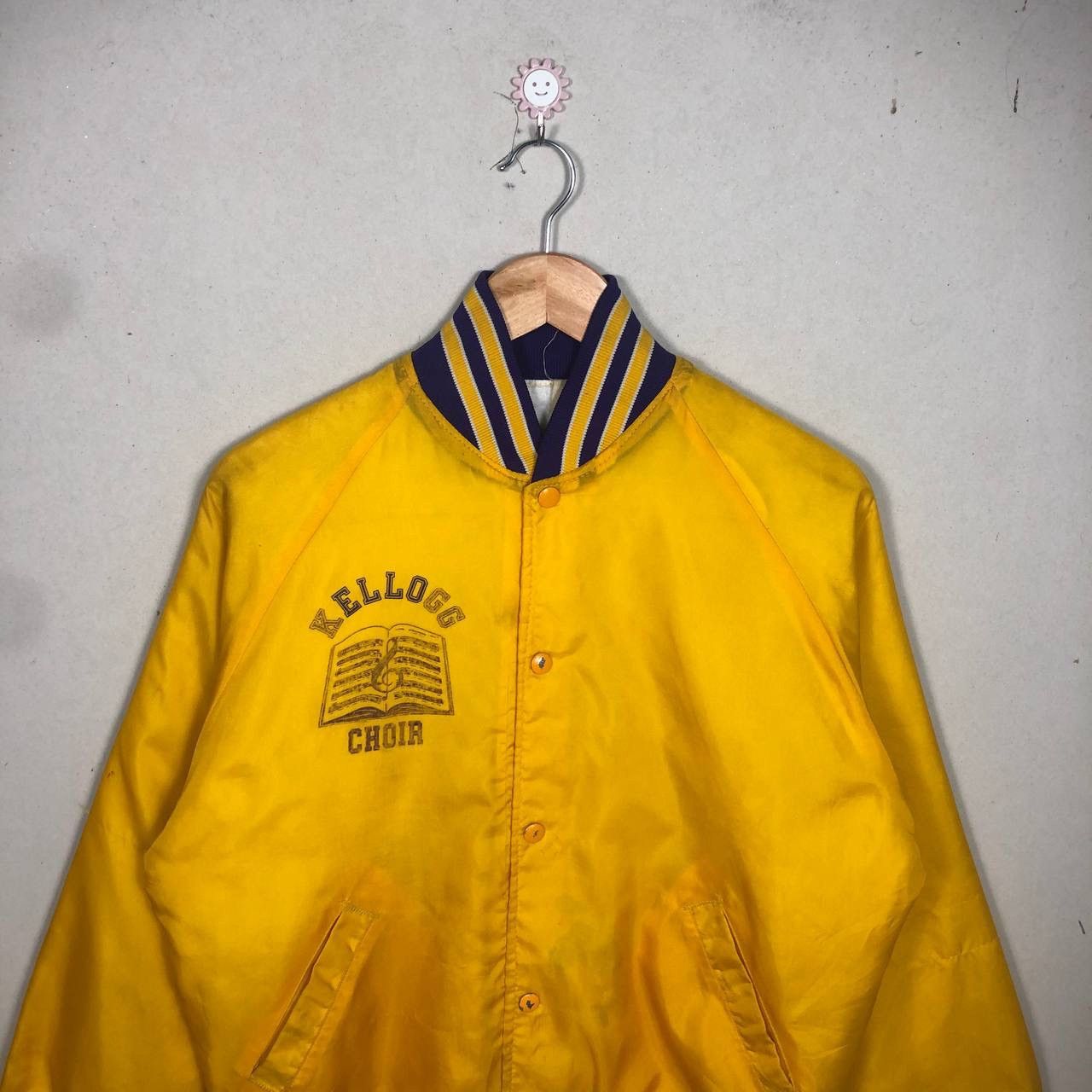 Japanese Brand Vintage Kellog Varsity Baseball Bomber Flight Jacket Size US L / EU 52-54 / 3 - 4 Thumbnail